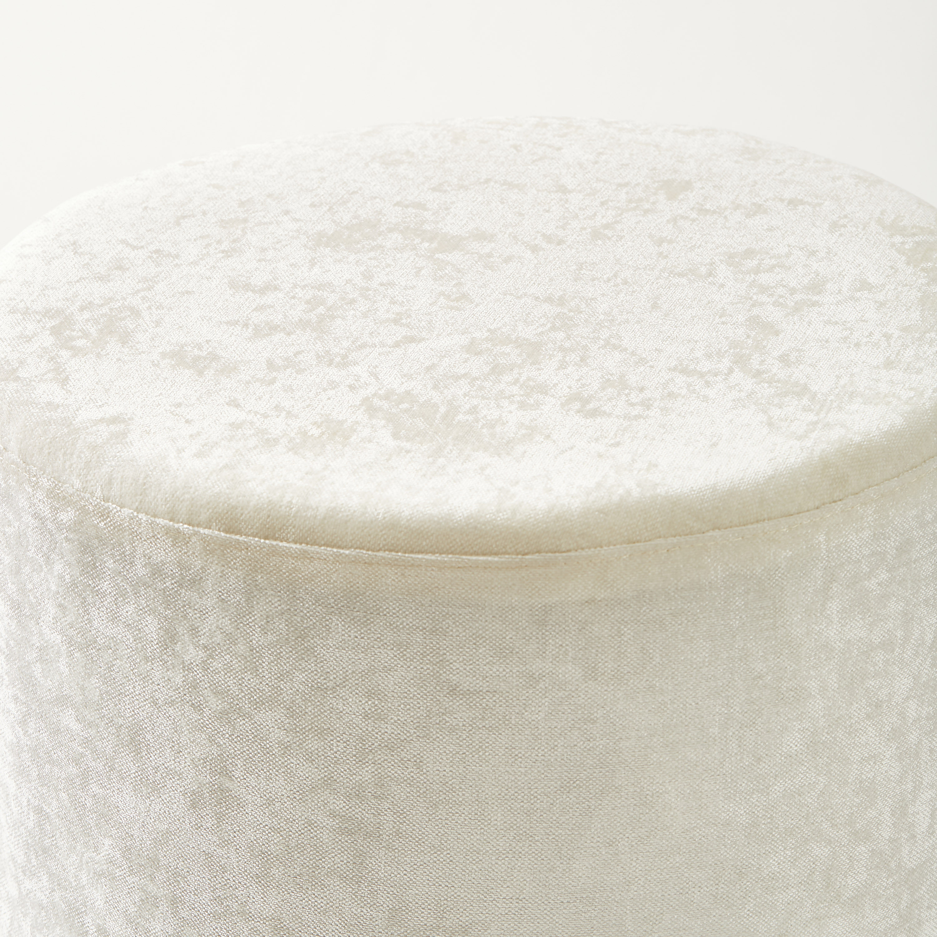 Upholstered Round Pouf - 58x58x54 cm-furniture-sofaandseating-ottomansbeanbagsandpoufs-image-3