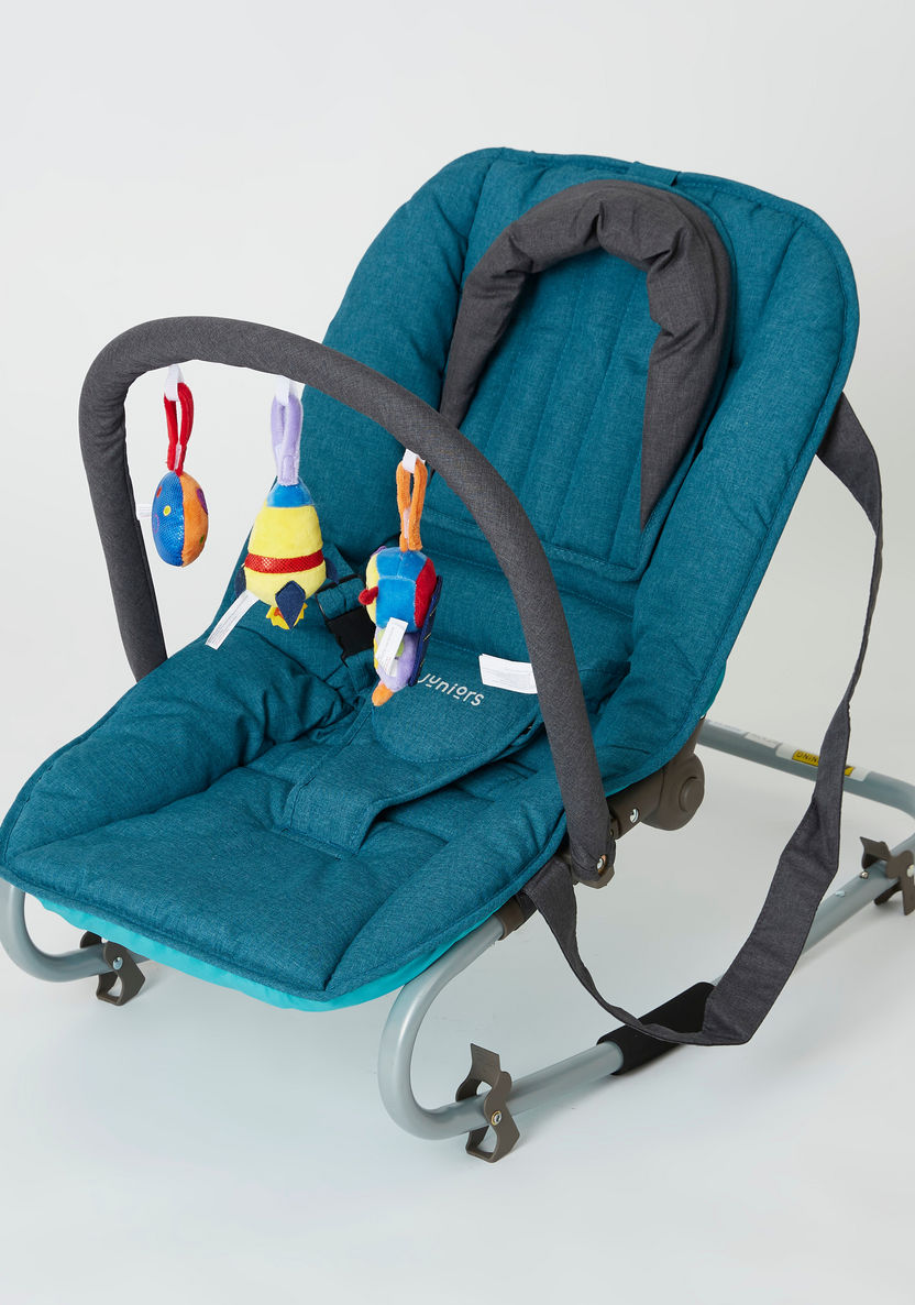 Juniors Fossil Baby Rocker with Toys-Infant Activity-image-1