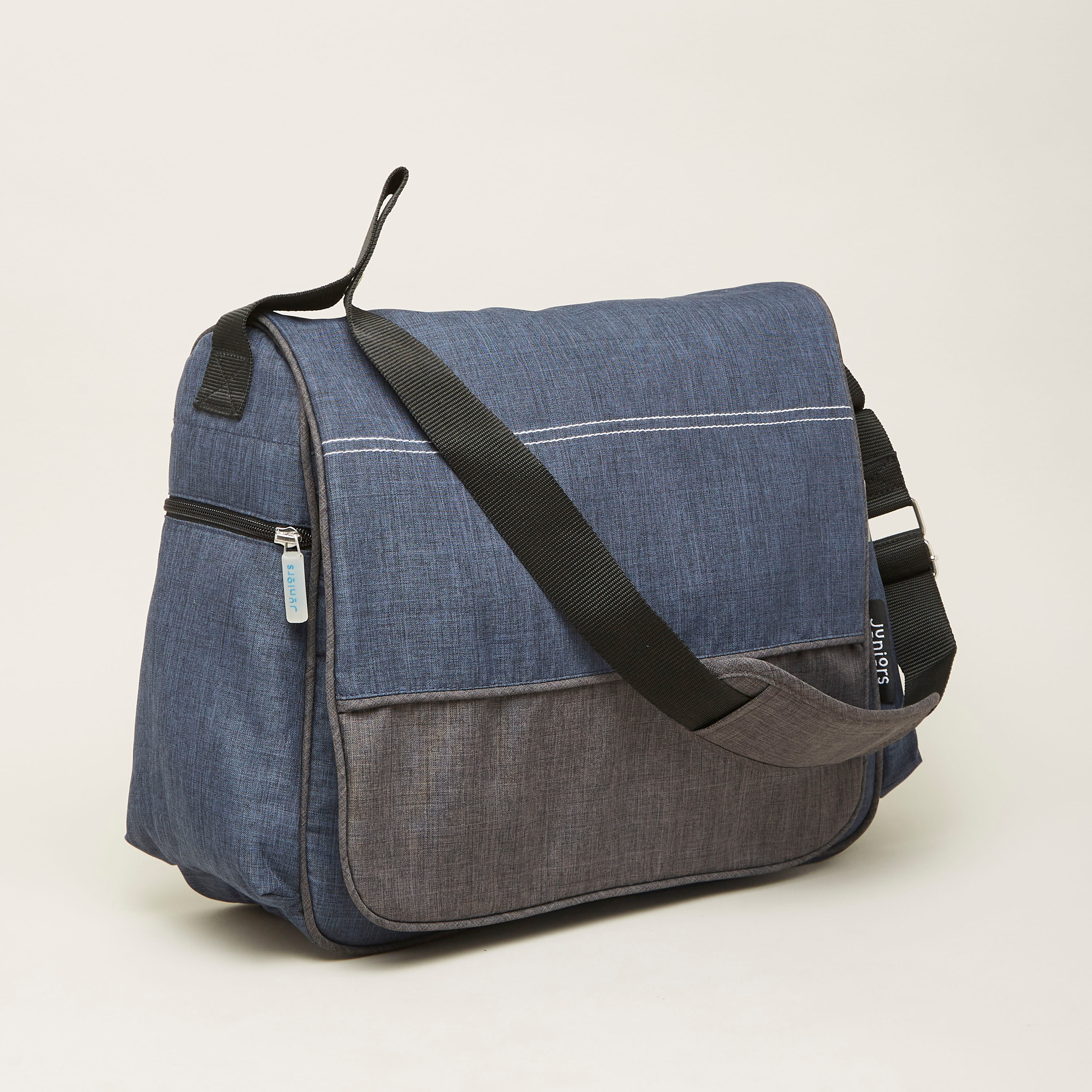 Juniors Bella Solid Nursery Bag-baby-gear-diaperbags-image-2