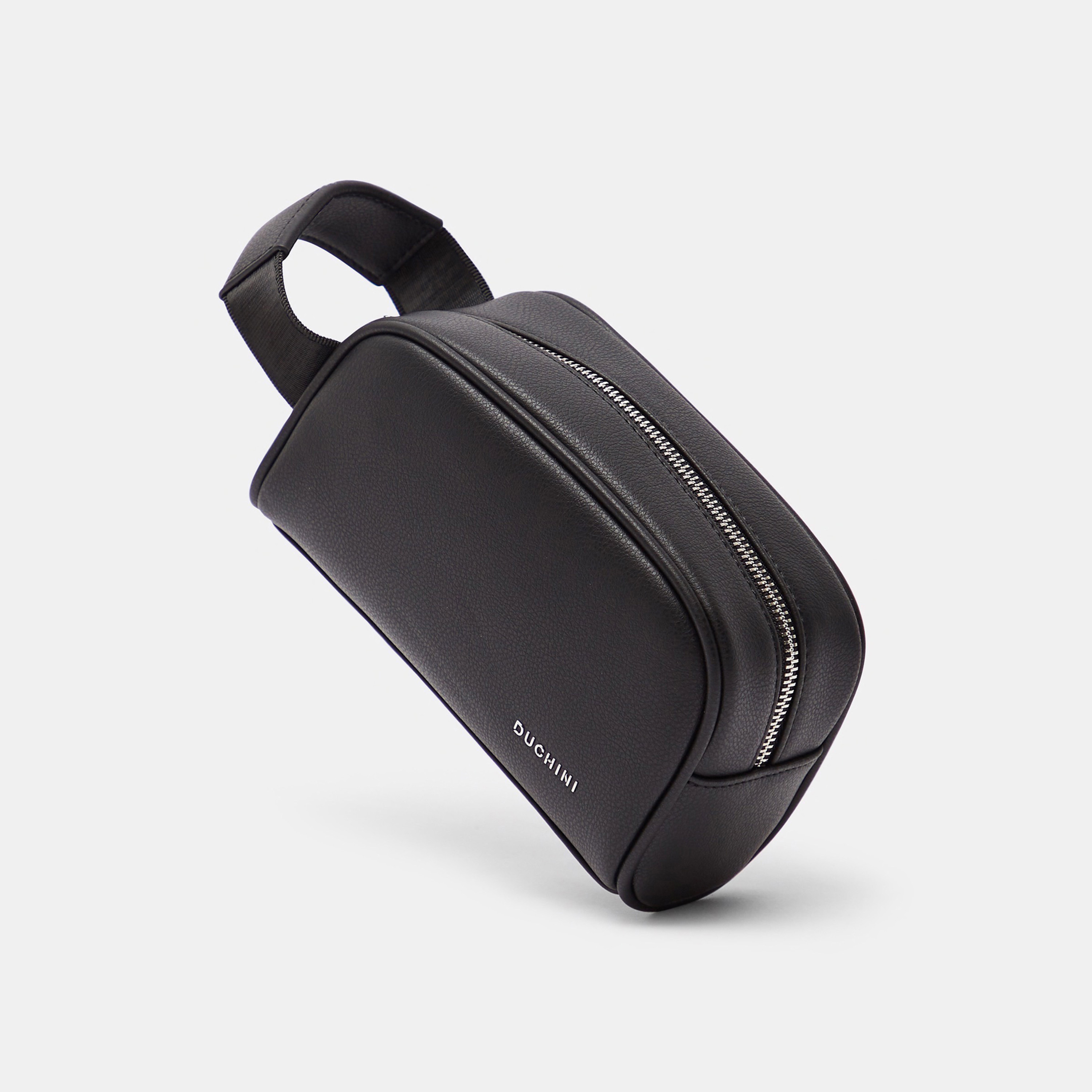Duchini Solid Pouch with Strap and Zip Closure-travel-accessories-image-2