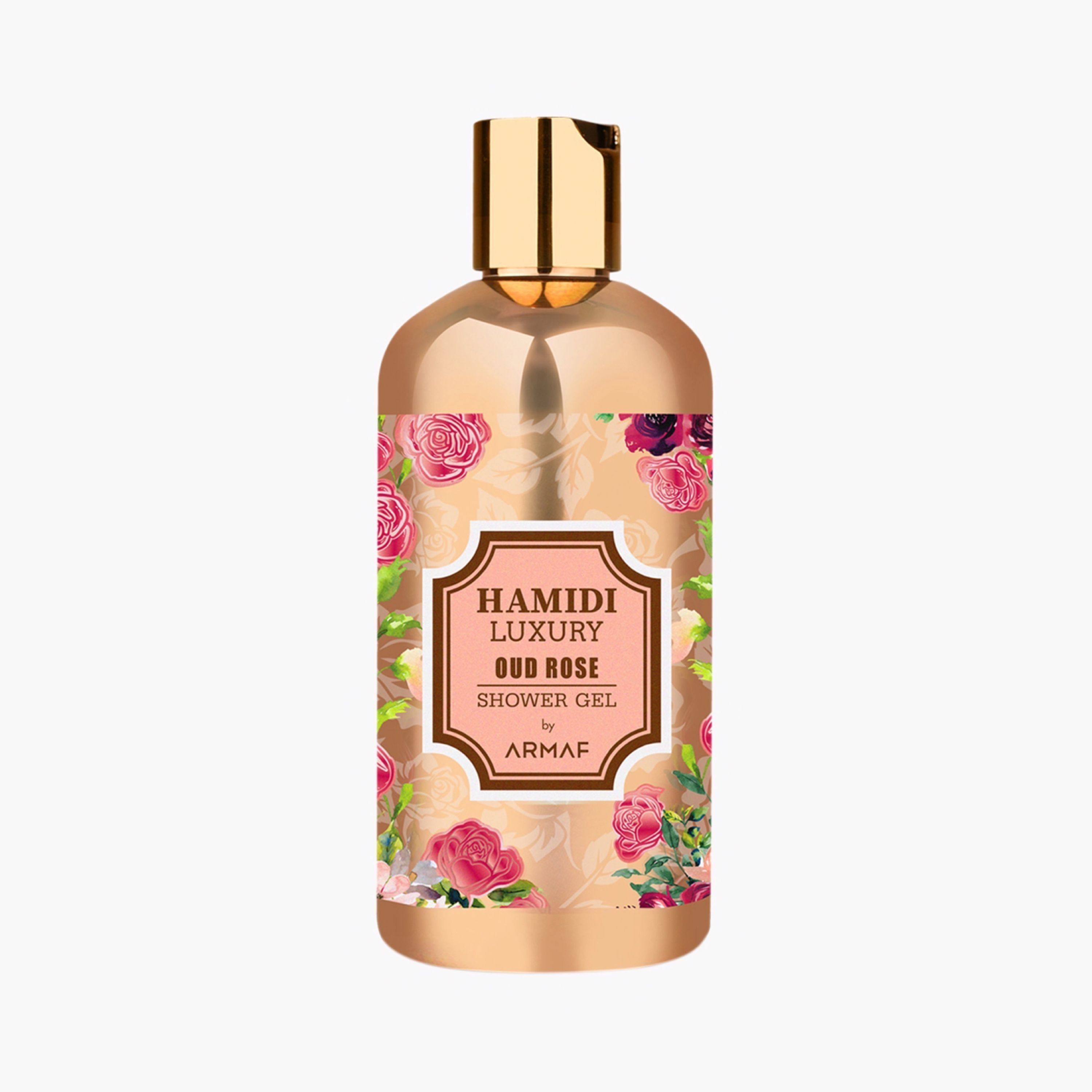 Hamidi Luxury Old Rose Shower Gel - 500 ml-beautyandpersonalcare-bathandbody-bathandshower-bodywash-image-1