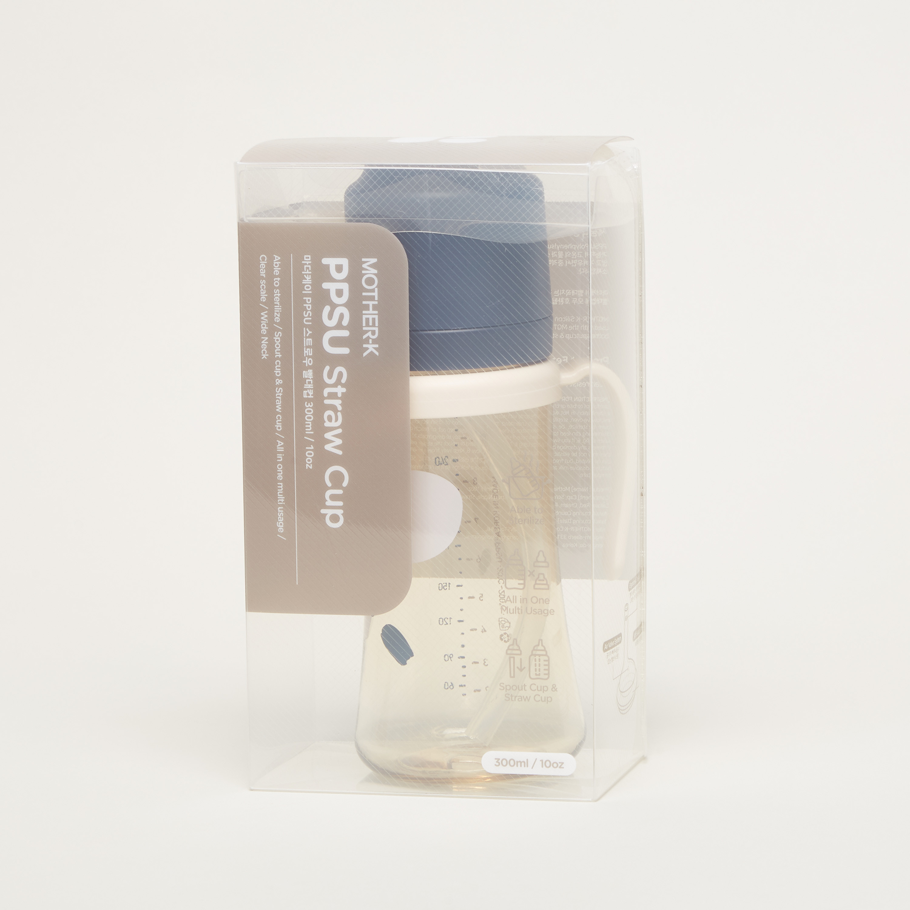Mother-K PPSU Straw Cup - 300 ml-baby-feeding-mealtimeessentials-image-1