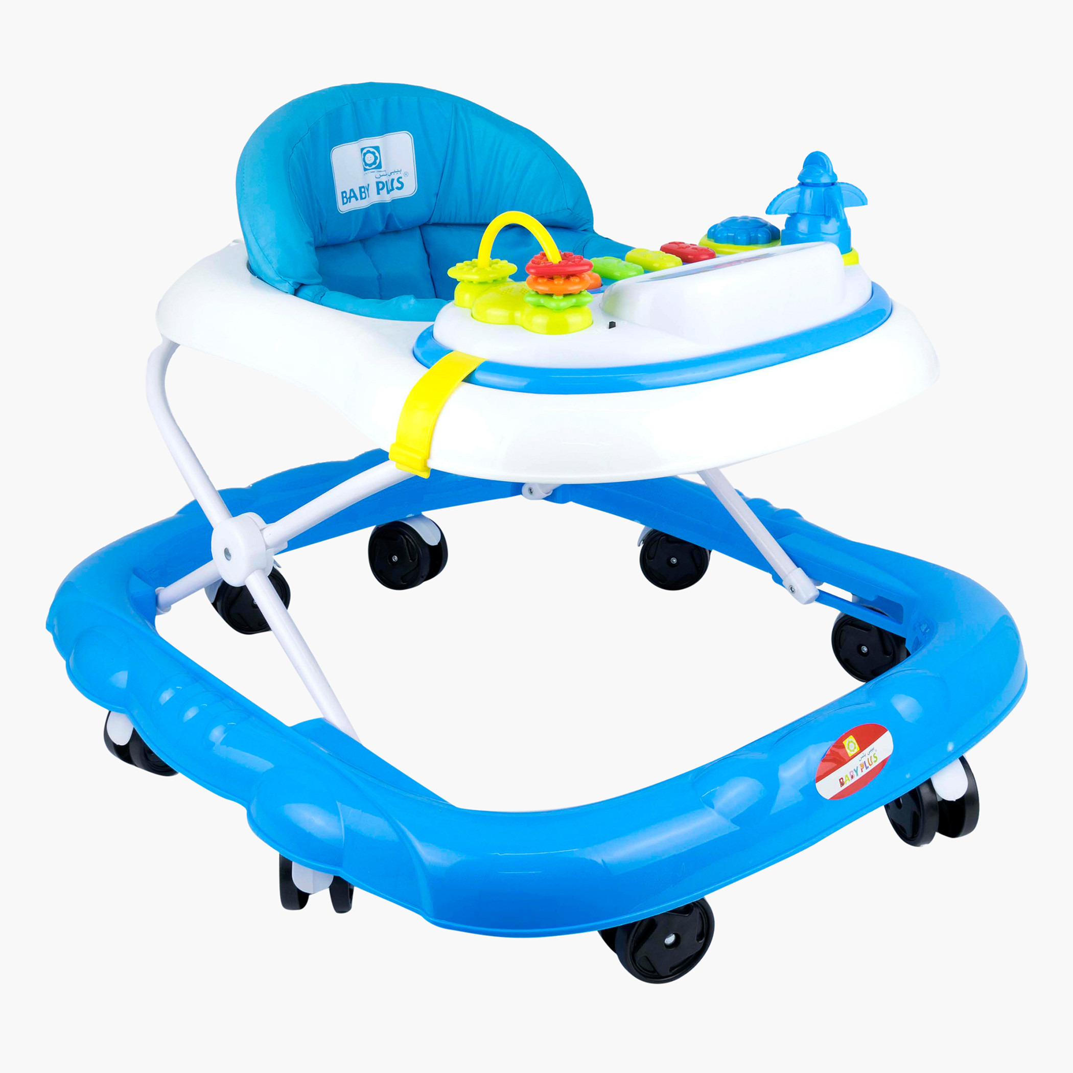 Baby Plus Anti Rollover Baby Walker with Sound