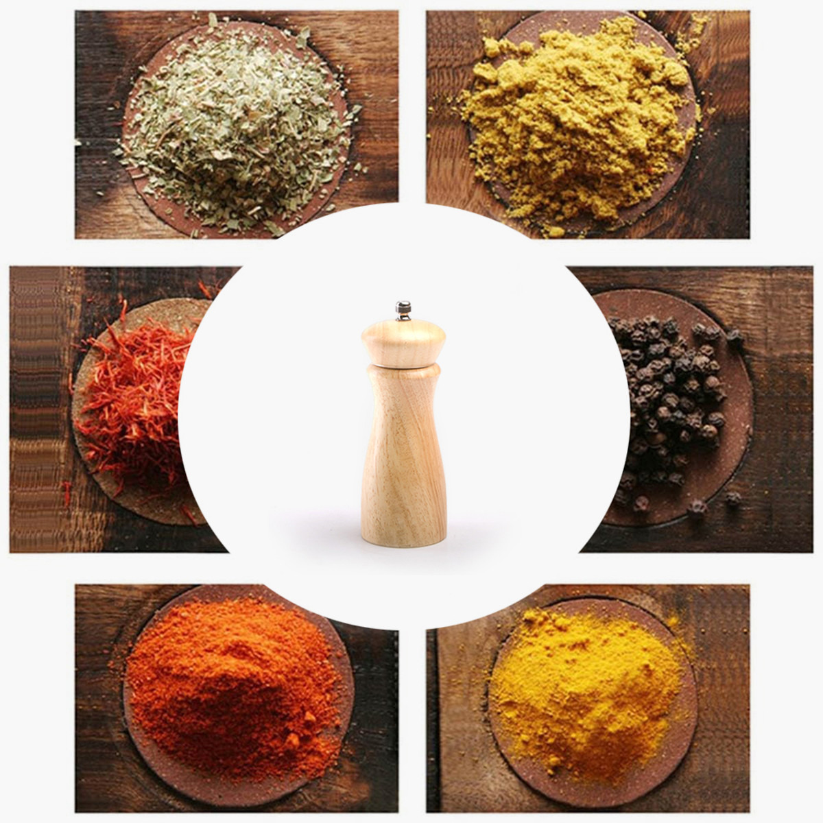 مطحنة توابل من خشب المطاط من بيلي-household-kitchen-foodstorage-containers-image-2
