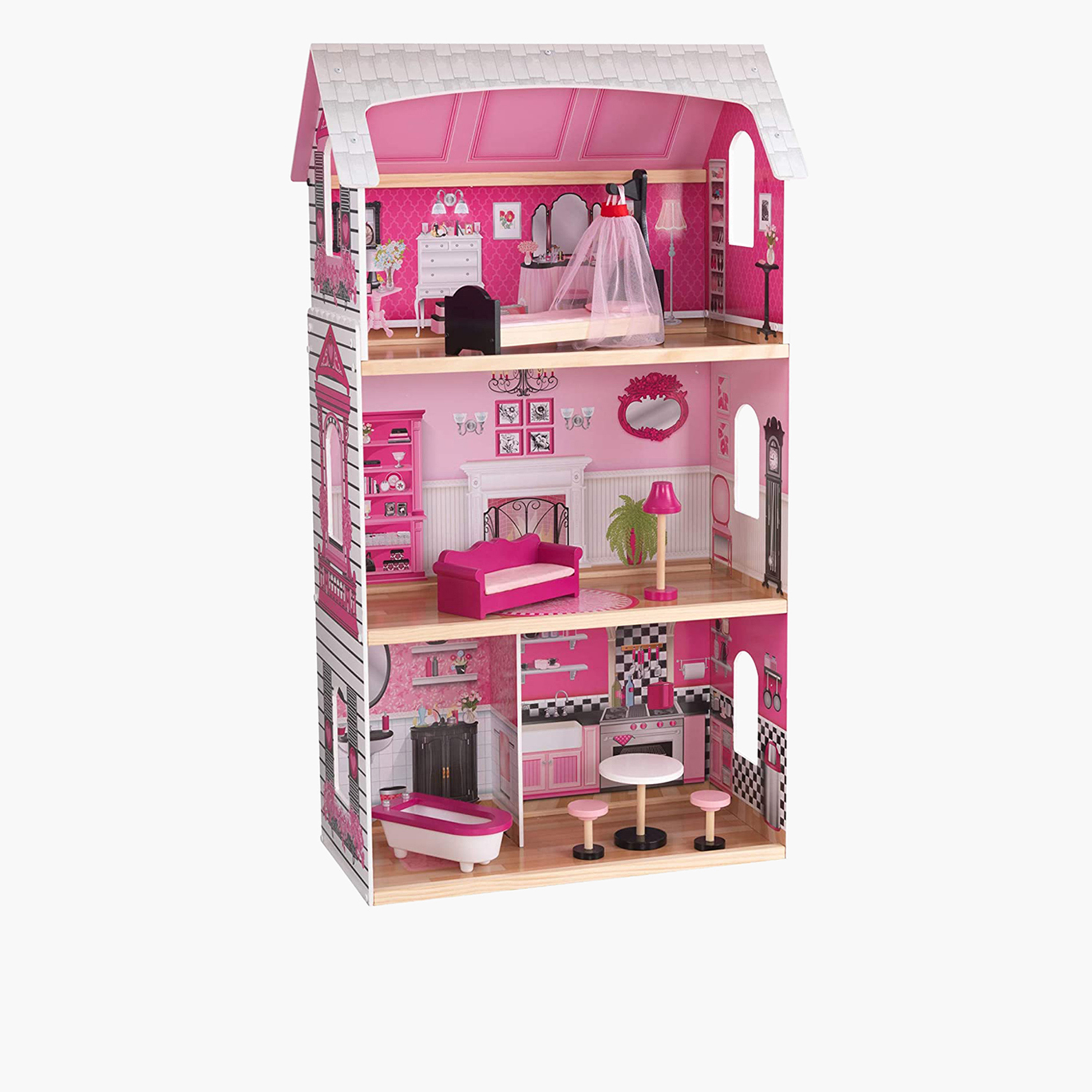 Kidkraft Bonita Rosa Dollhouse Playset-toys-dollsandplaysets-dollhouses-image-1