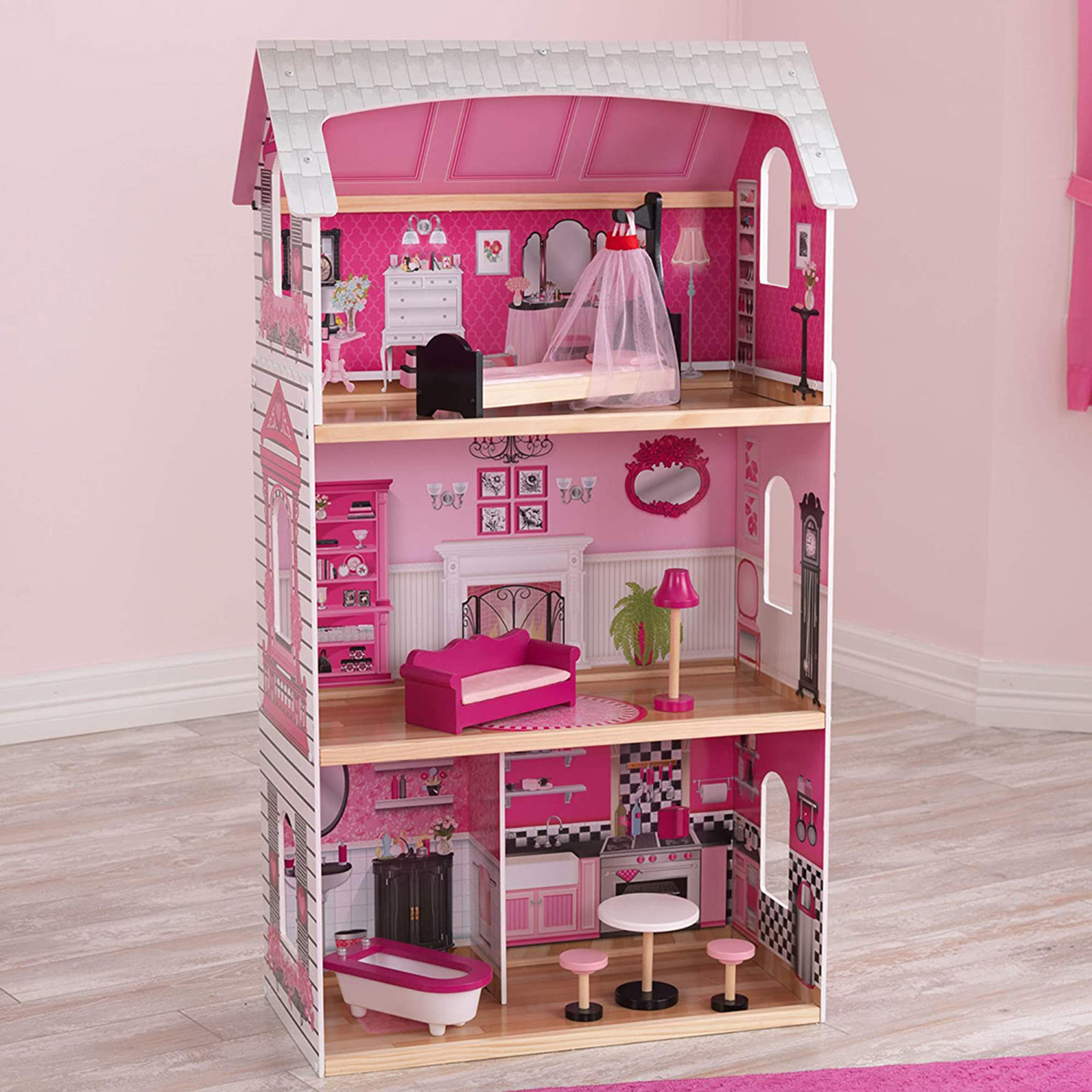 Kidkraft Bonita Rosa Dollhouse Playset-toys-dollsandplaysets-dollhouses-image-3
