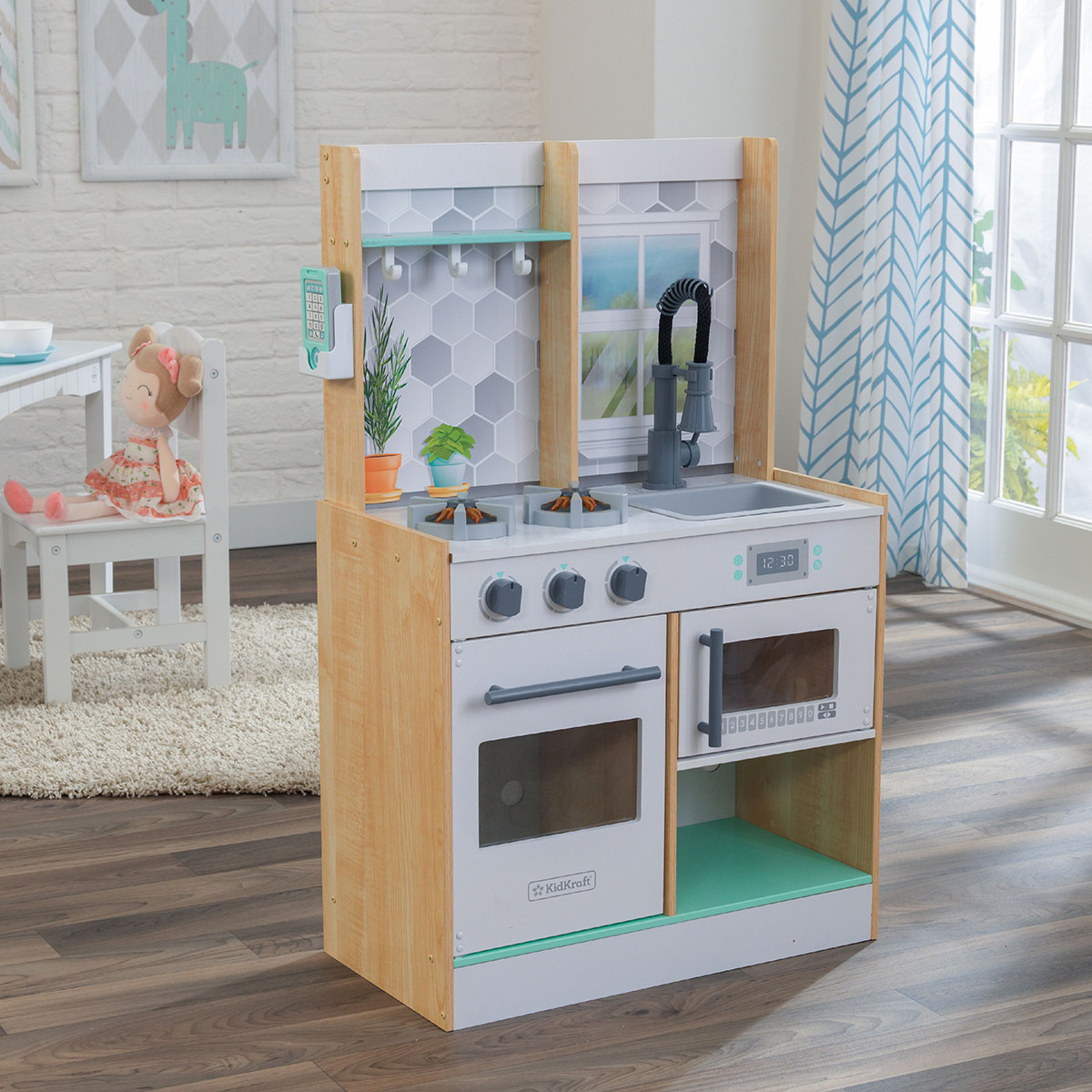 Kidkraft Let's Cook Play Kitchen Playset-toys-roleplay-kitchensets-image-2