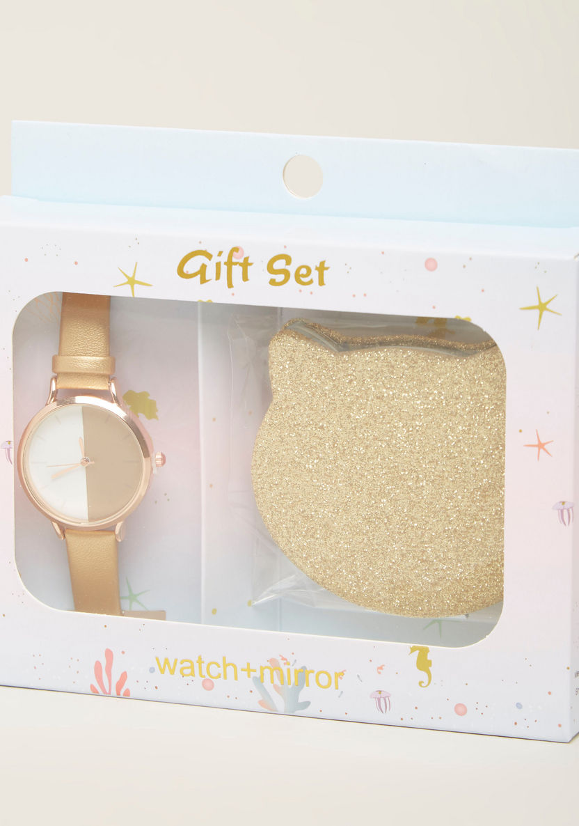 Charmz Glitter Accent 2-Piece Gift Set-Watches-image-0