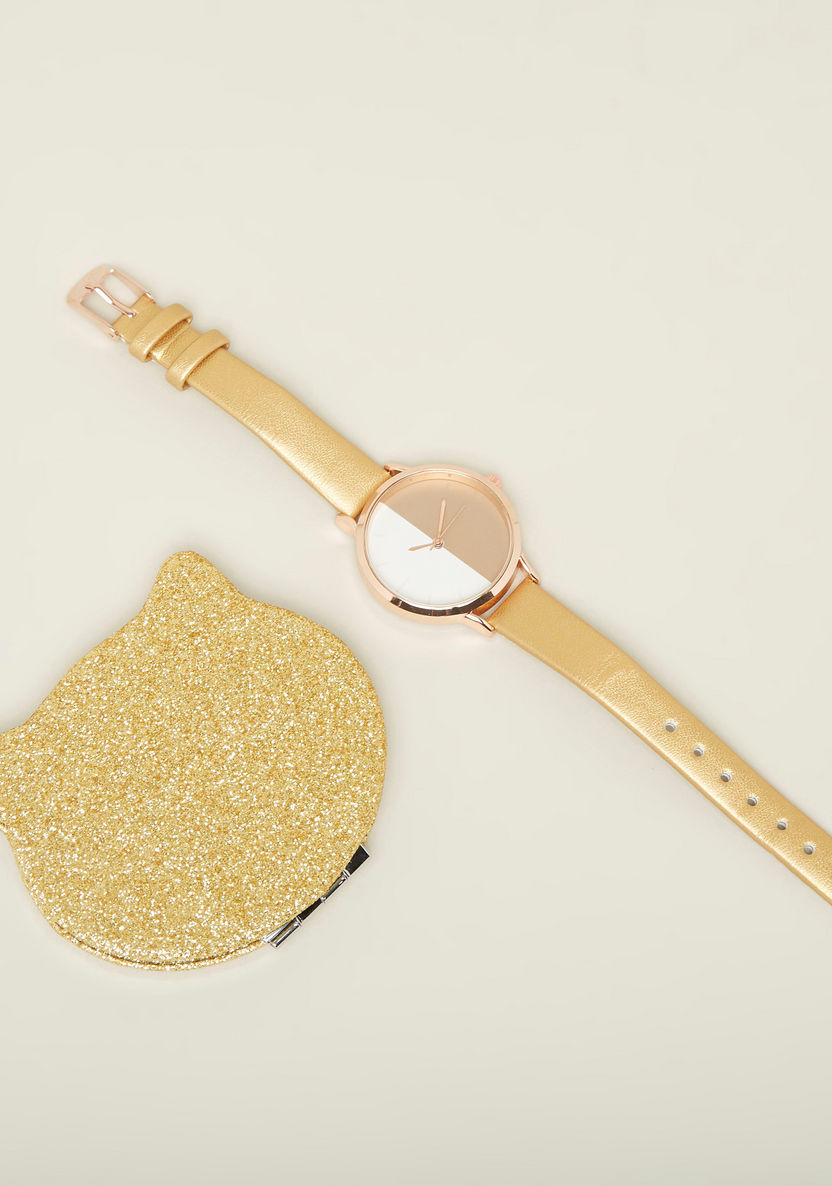 Charmz Glitter Accent 2-Piece Gift Set-Watches-image-1