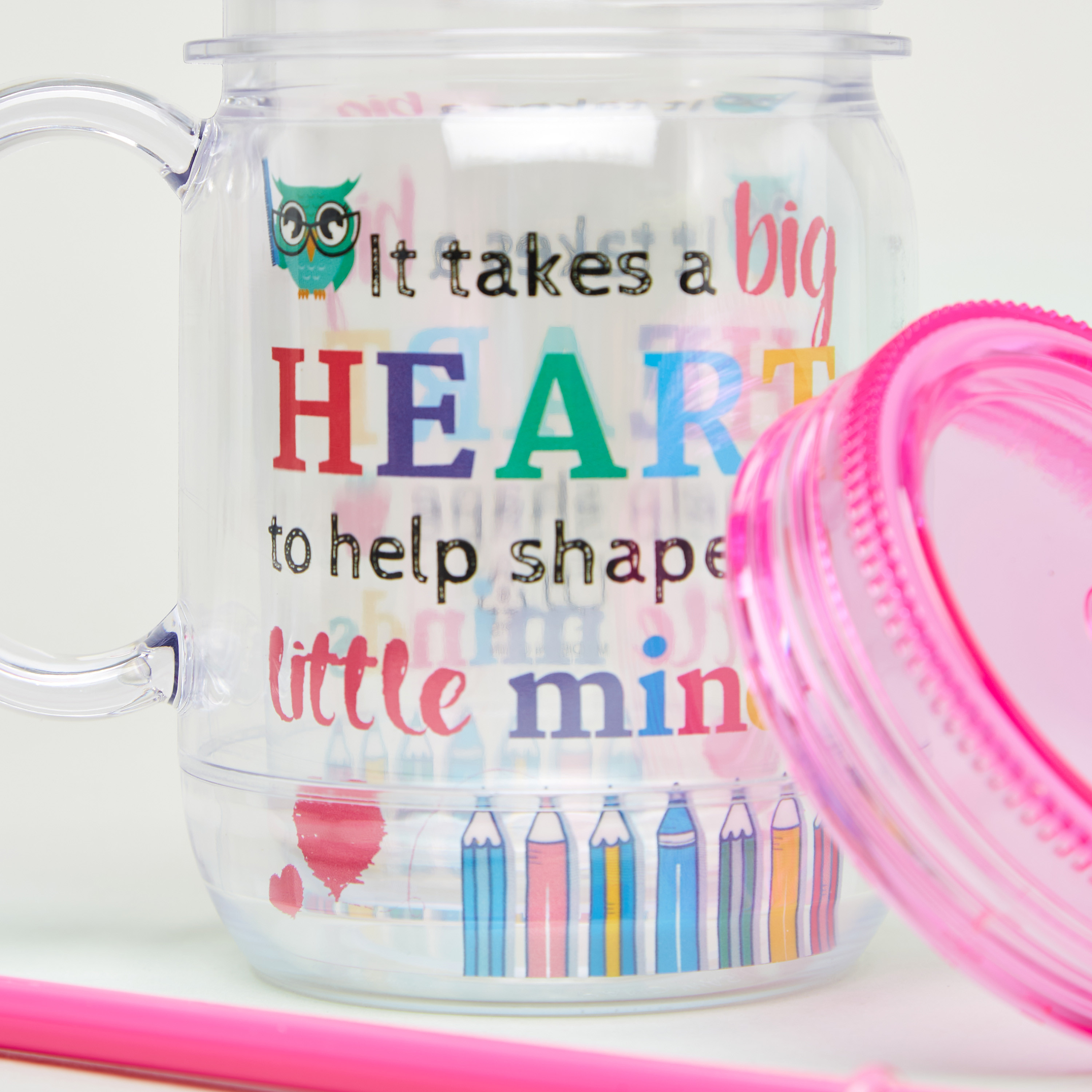 كوب الصيف بقشّة وطبعات من جونيورز - 550 مل-household-giftingaccessories-accessories-image-4