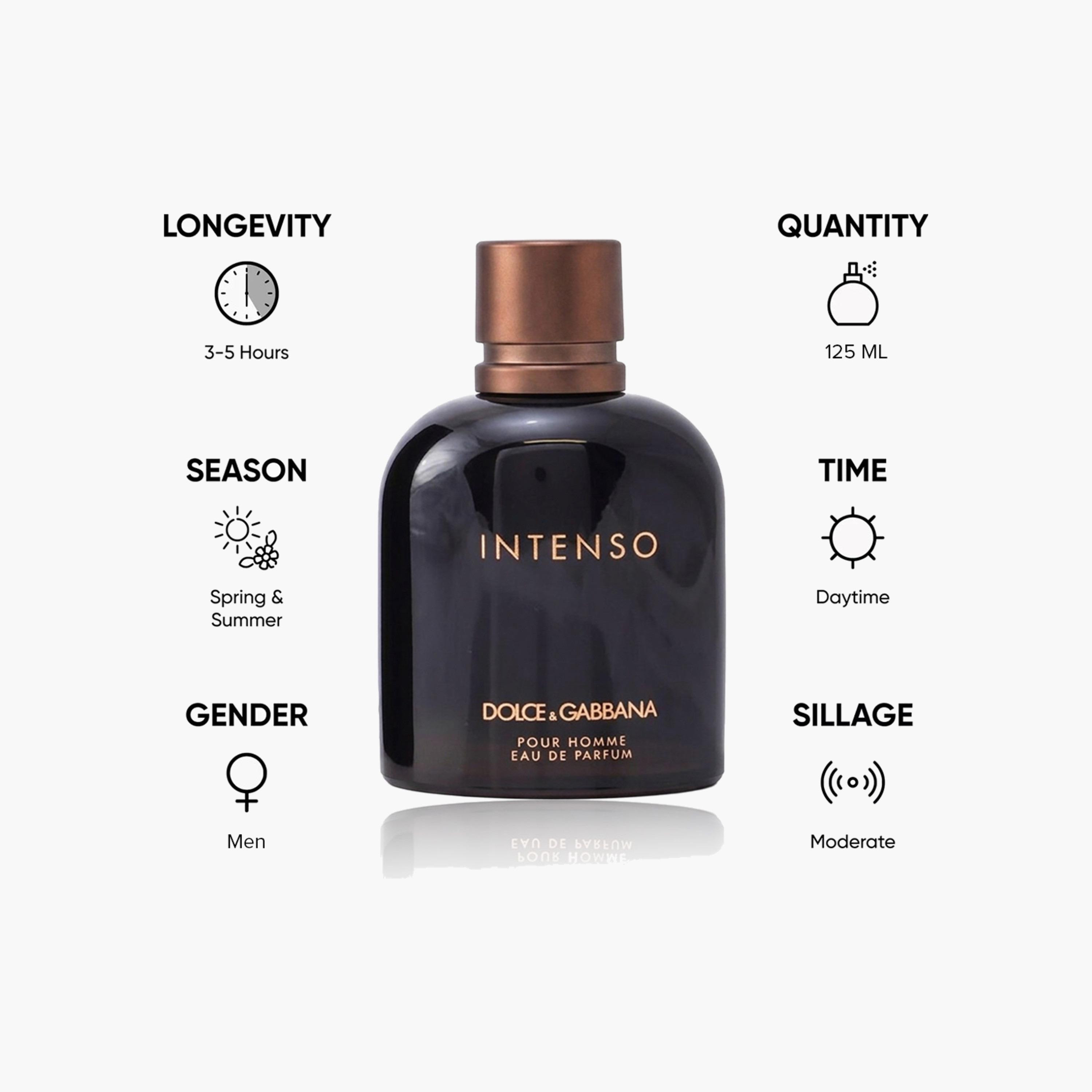 Dolce & Gabbana Men's Intenso Pour Homme Eau De Parfum - 125 ml-beautyandpersonalcare-fragrance-men-image-5