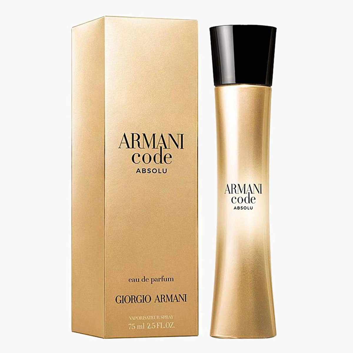 Armani code absolu 75 on sale ml