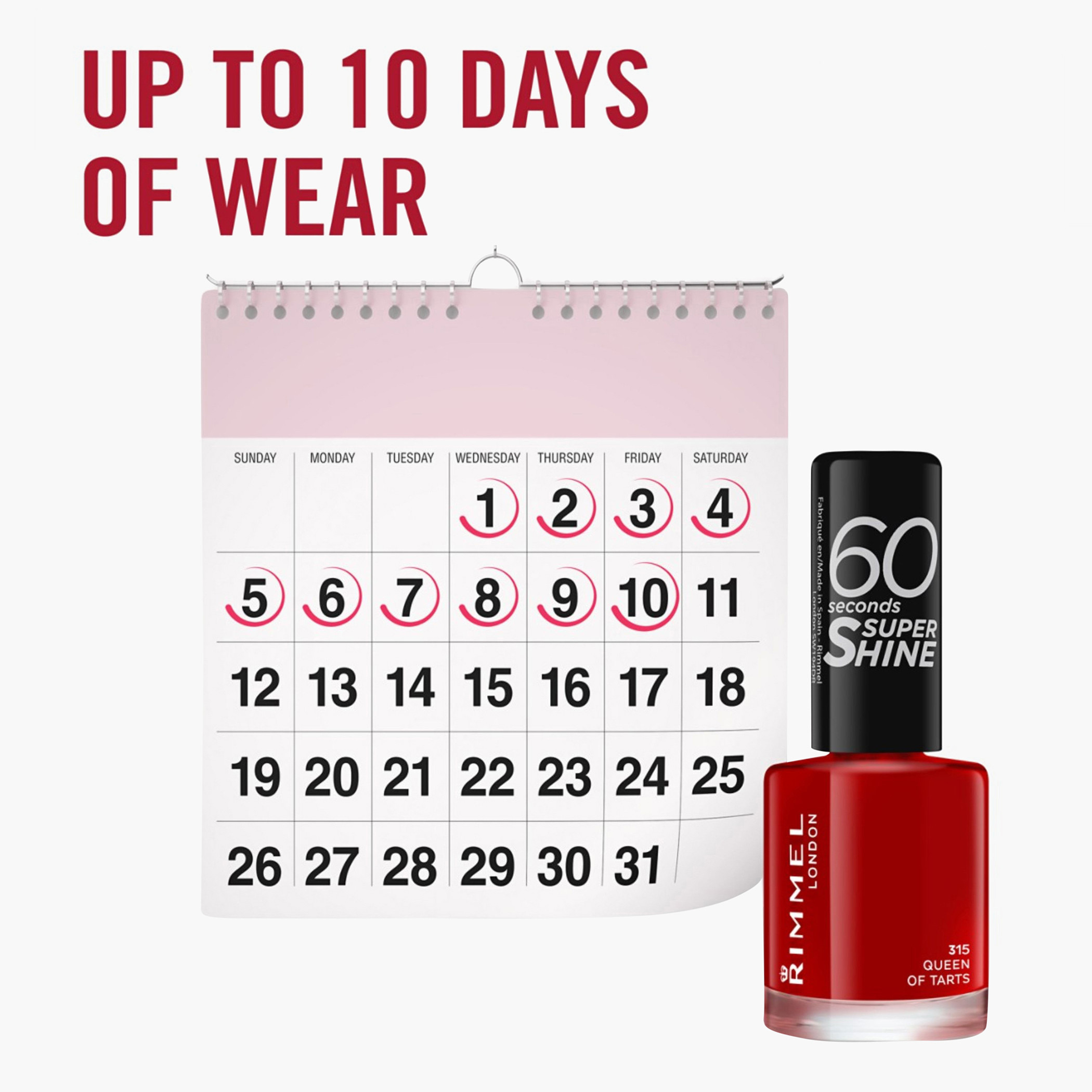 طلاء أظافر 60 ثانية من ريميل - 8 مل-beautyandpersonalcare-makeup-nails-nailpolishes-image-76