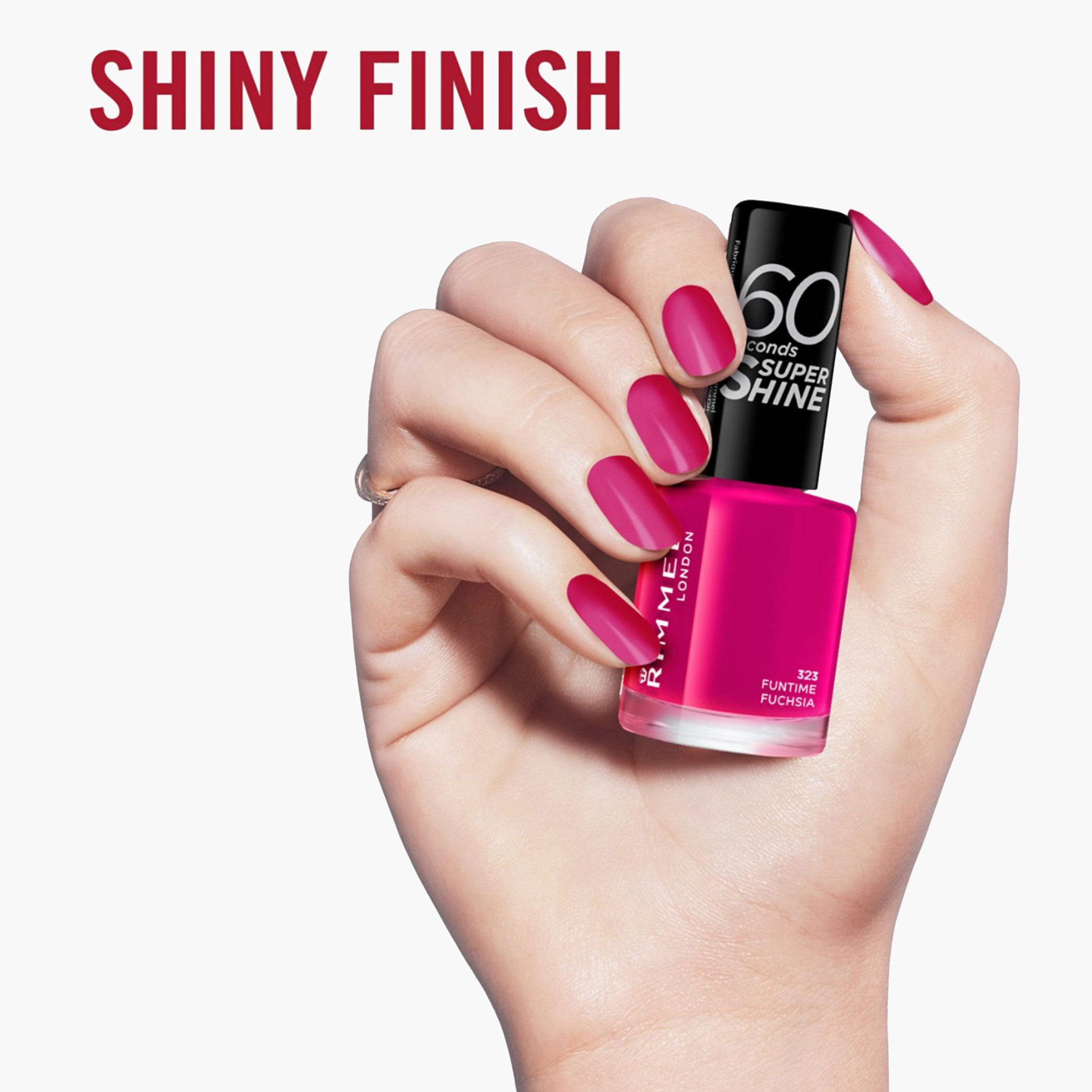 طلاء أظافر 60 ثانية من ريميل - 8 مل-beautyandpersonalcare-makeup-nails-nailpolishes-image-89