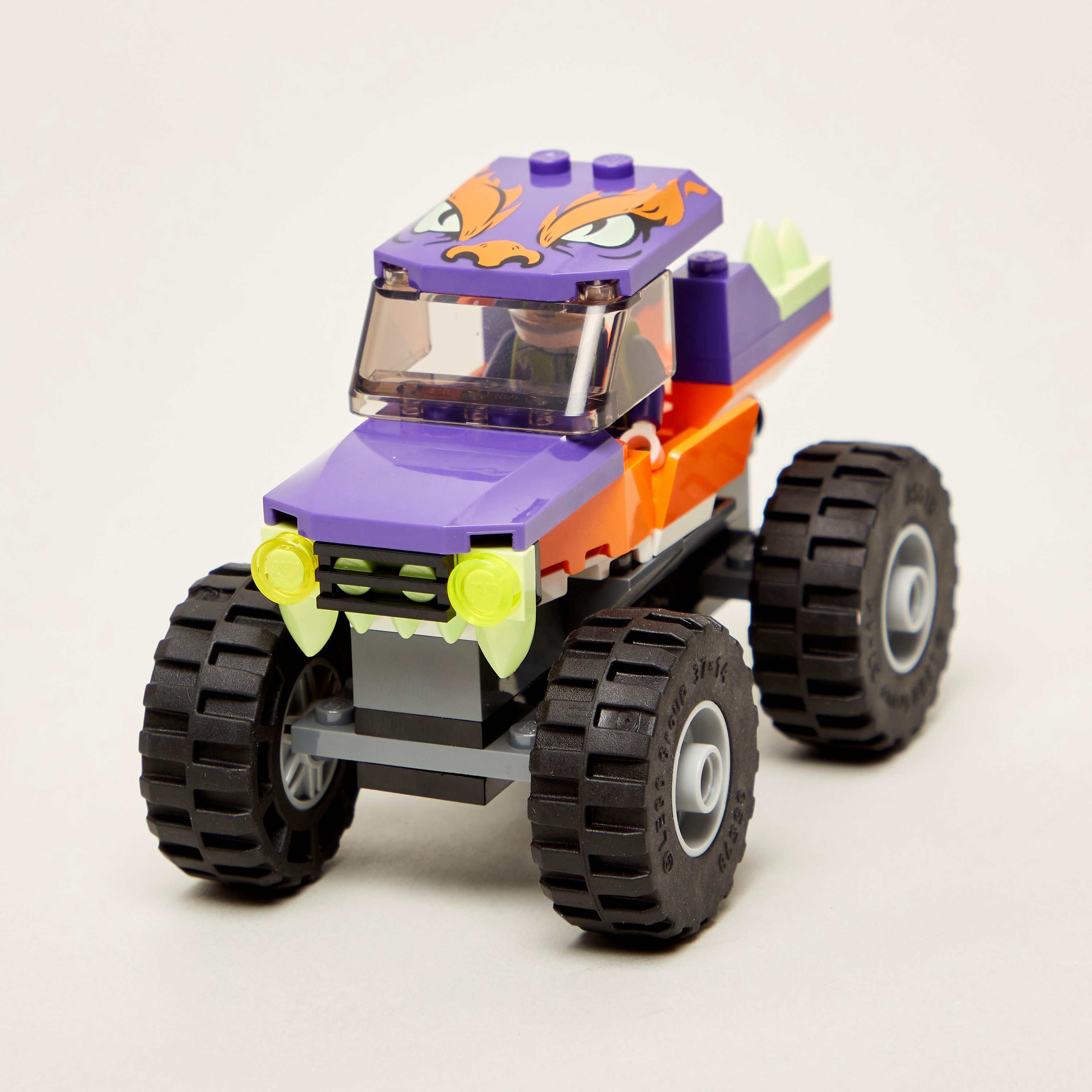 Purple lego truck sale