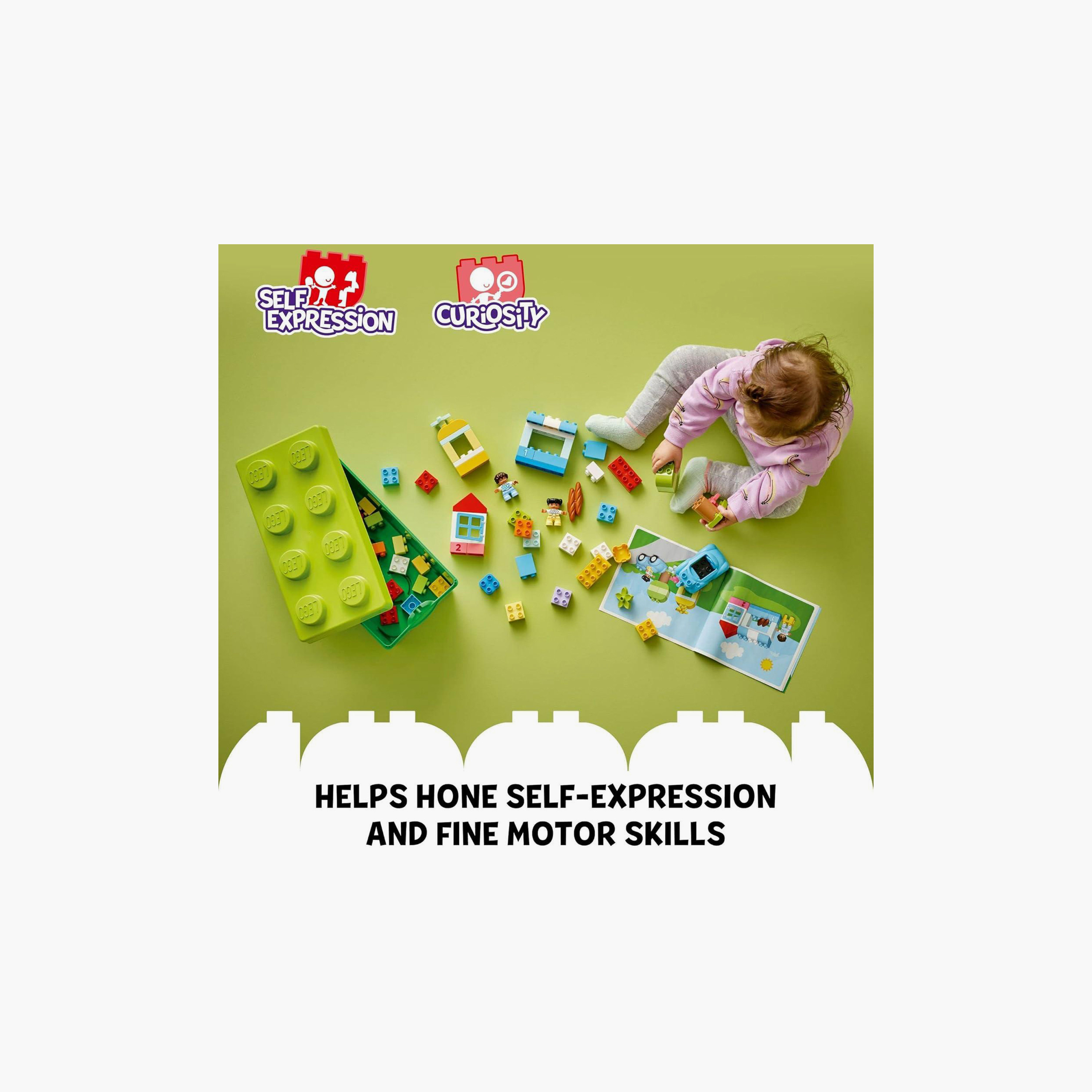 LEGO DUPLO Classic Brick Box 10913 Building Toy (65 Pieces)-toys-buildingblocks-blocks-image-8