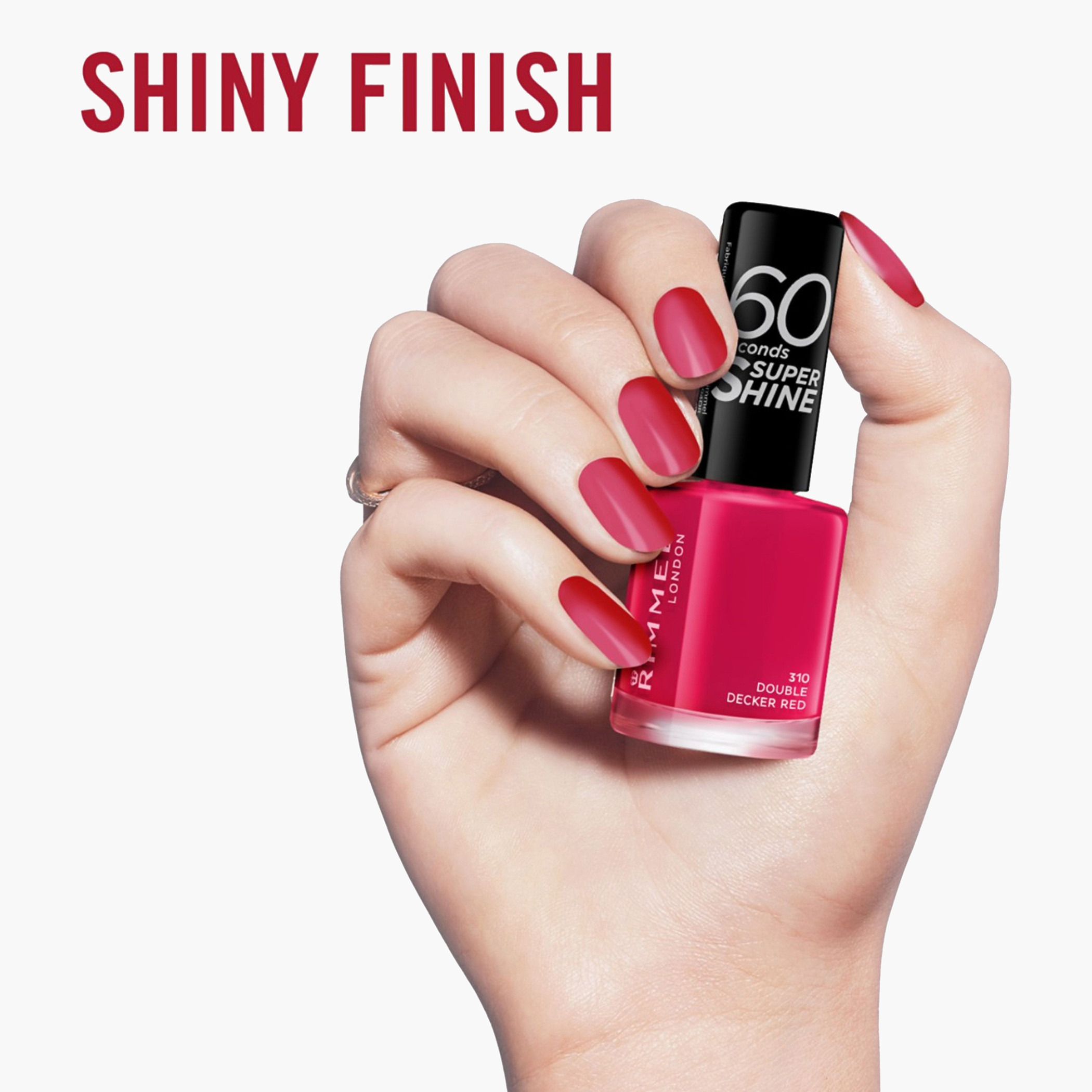 طلاء أظافر 60 ثانية من ريميل - 8 مل-beautyandpersonalcare-makeup-nails-nailpolishes-image-167
