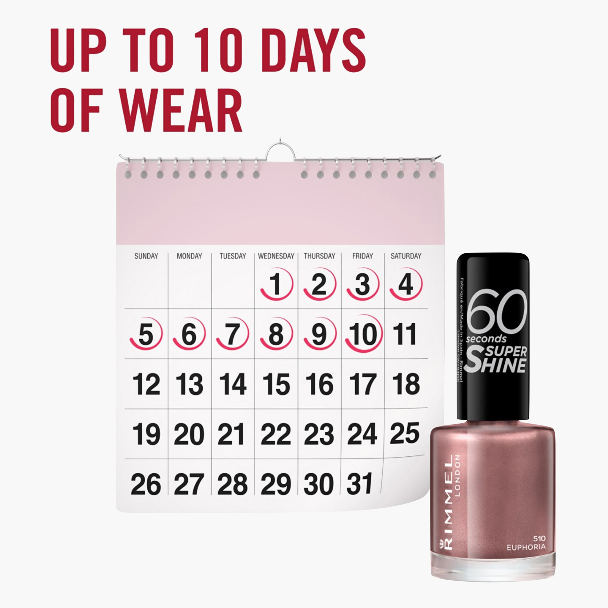 طلاء أظافر 60 ثانية من ريميل - 8 مل-beautyandpersonalcare-makeup-nails-nailpolishes-image-122