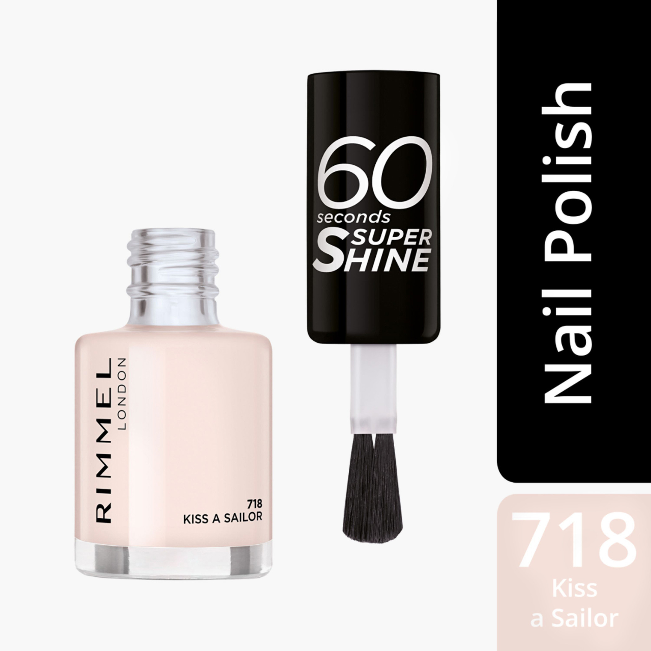 طلاء أظافر 60 ثانية من ريميل - 8 مل-beautyandpersonalcare-makeup-nails-nailpolishes-image-143