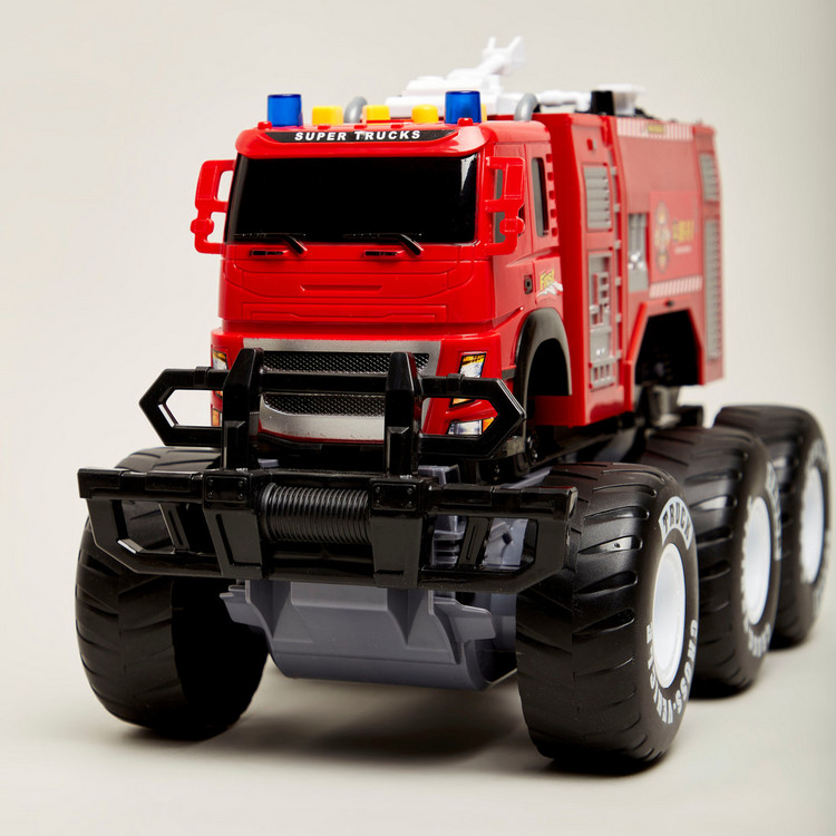 Jinheng Friction Power Fire Engine Truck Toy