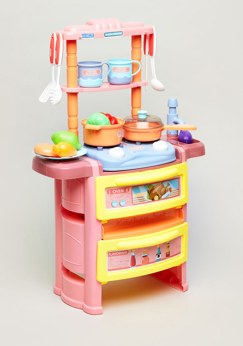 Inbealy DIY Dream Kitchen Set-Role Play-image-0