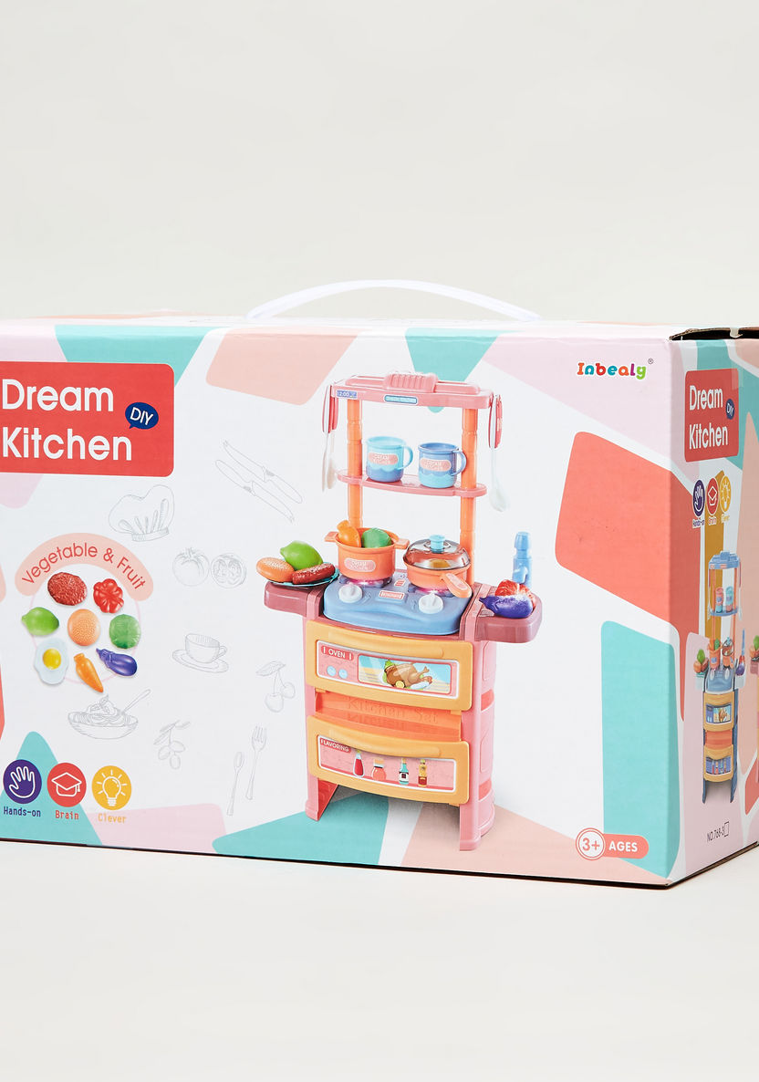 Inbealy DIY Dream Kitchen Set-Role Play-image-5