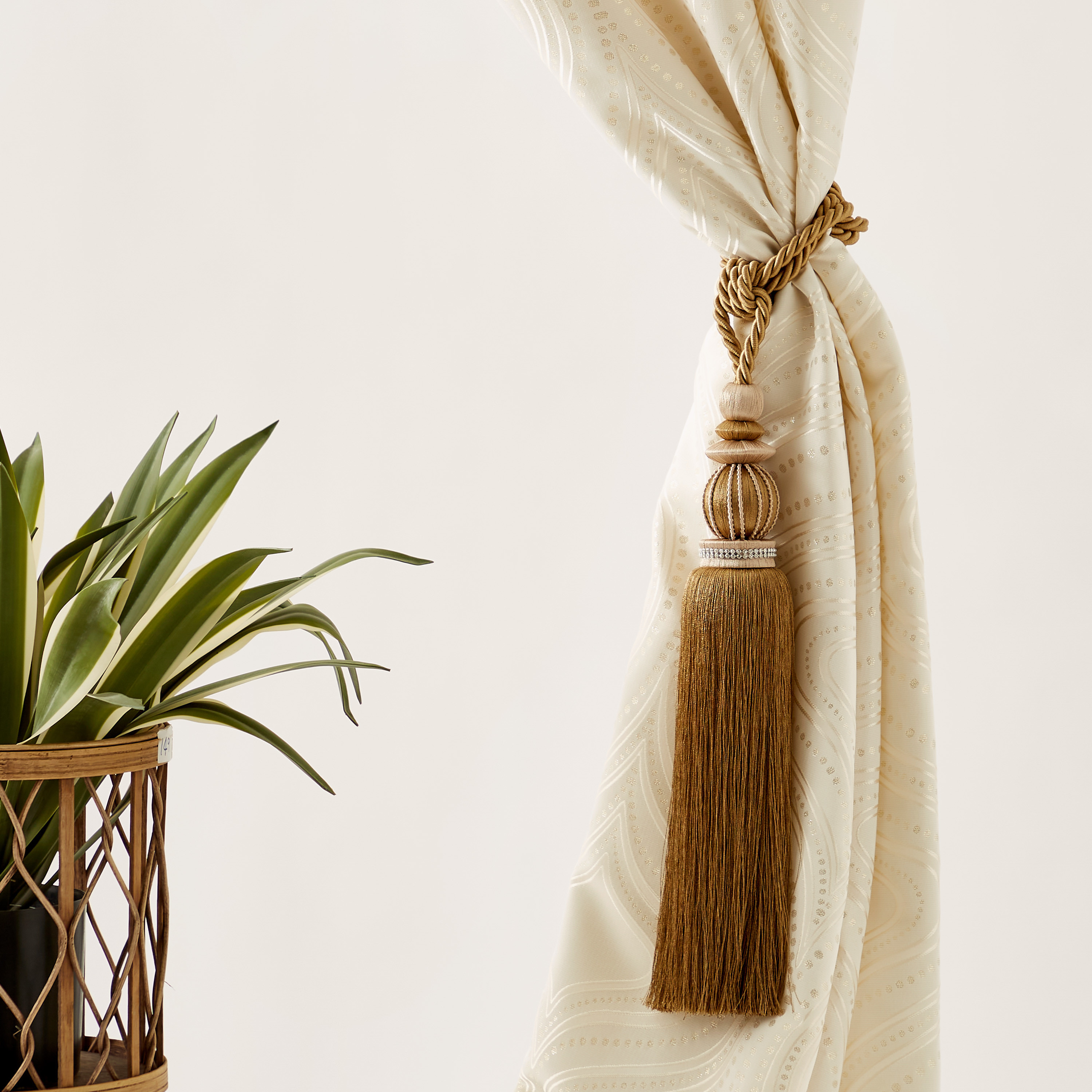 Curtain Tieback with Tassel-household-windows-curtains-image-3