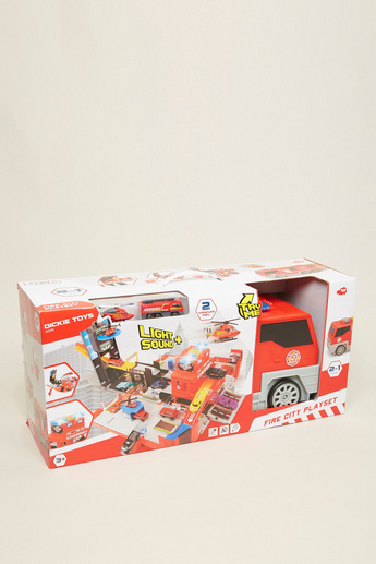 Buy DICKIE Toys Folding Fire Truck Playset for Babies Online in KSA