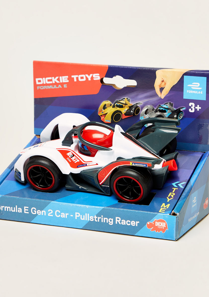 DICKIE TOYS Formula E Gen 2 Race Car with Pullstring-Scooters and Vehicles-image-4