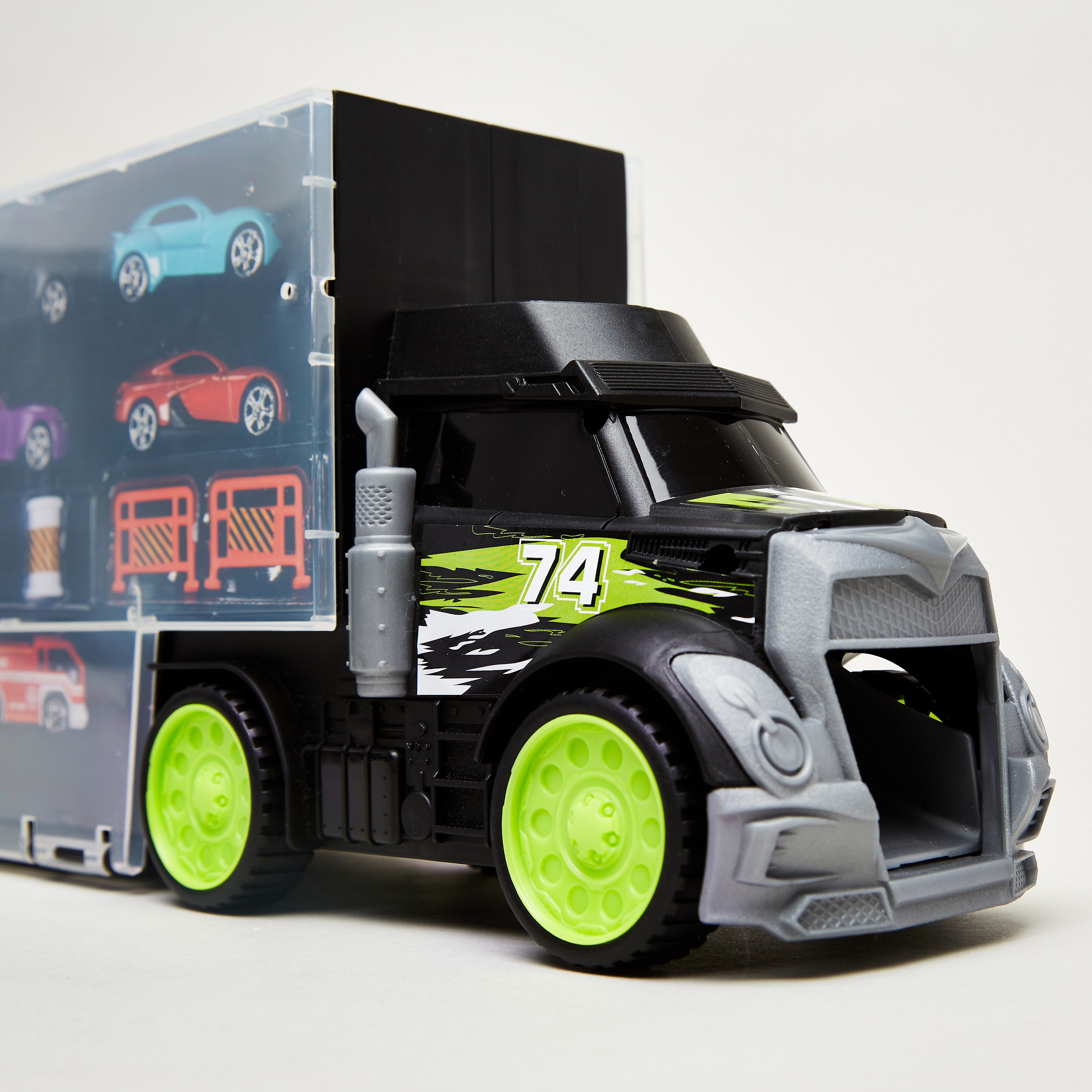 DICKIE TOYS Carry & Store Transporter Truck Toy Playset-toys-playvehicles-cars-image-4