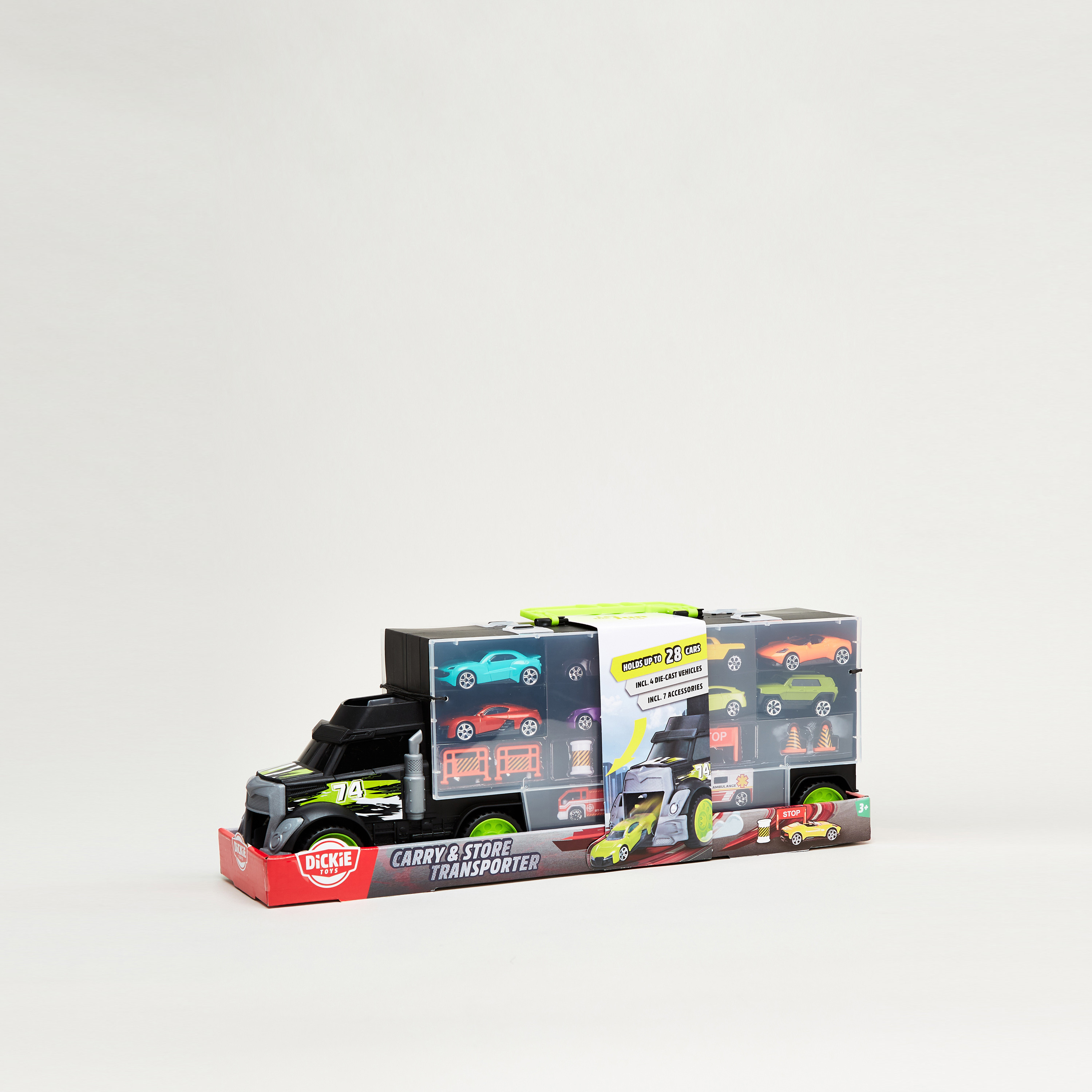 DICKIE TOYS Carry & Store Transporter Truck Toy Playset-toys-playvehicles-cars-image-5