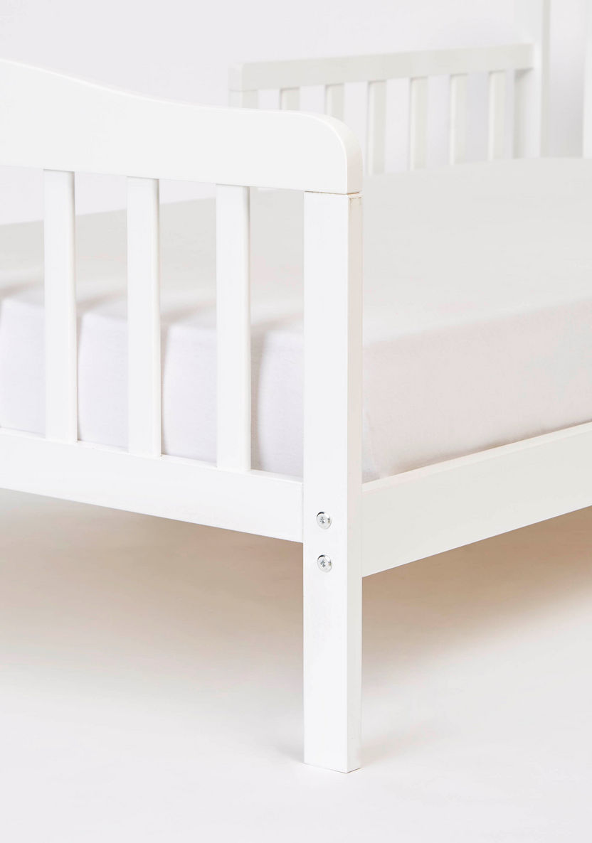 Dream On Me Classic Design Toddler Bed - White-Baby Beds-image-2
