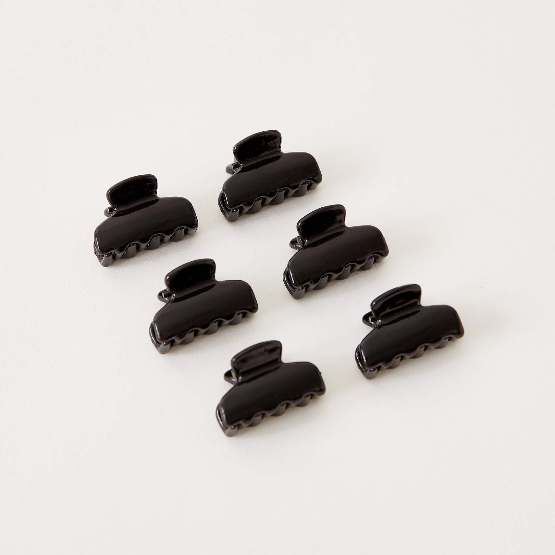 مشابك شعر سادة - طقم من 8 قطع-women-hairaccessories-clamps-image-1