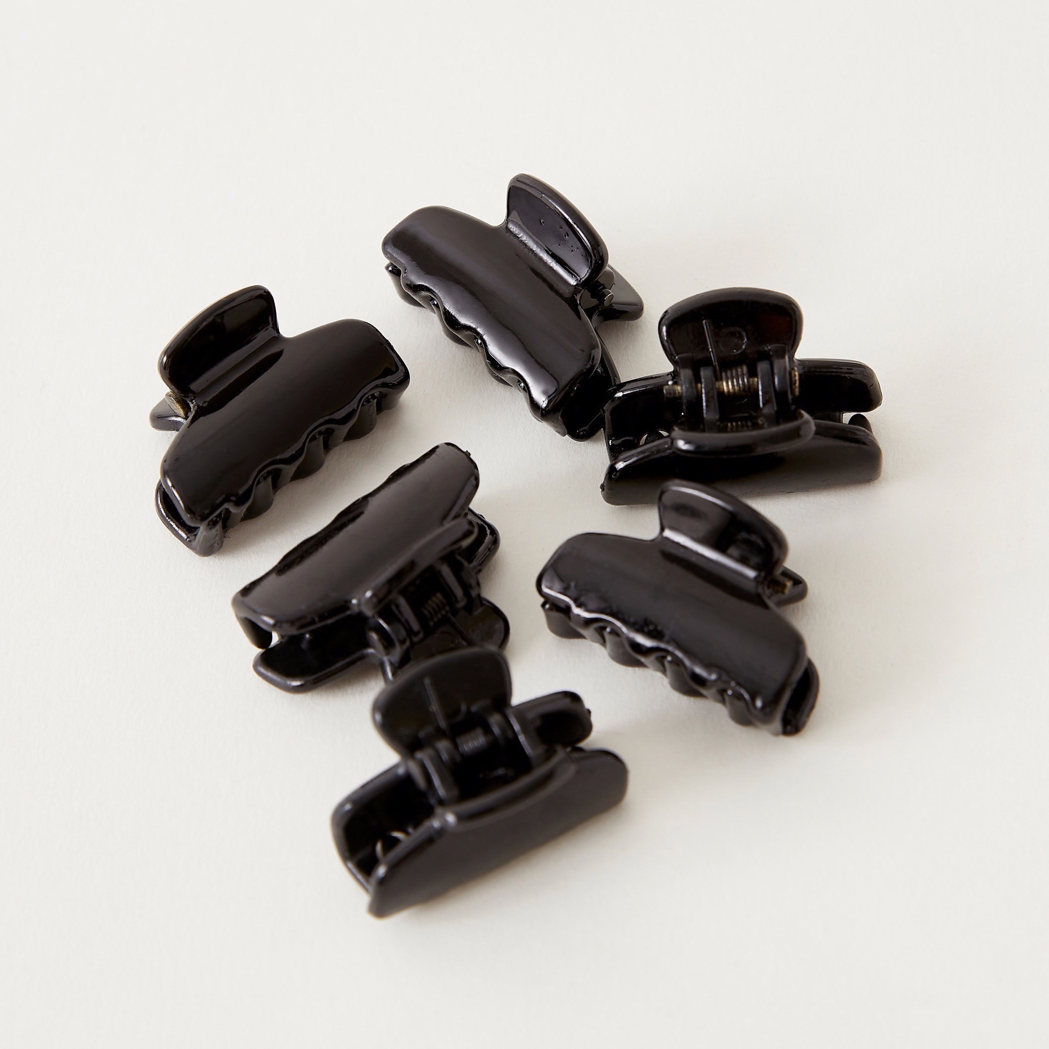 مشابك شعر سادة - طقم من 8 قطع-women-hairaccessories-clamps-image-3