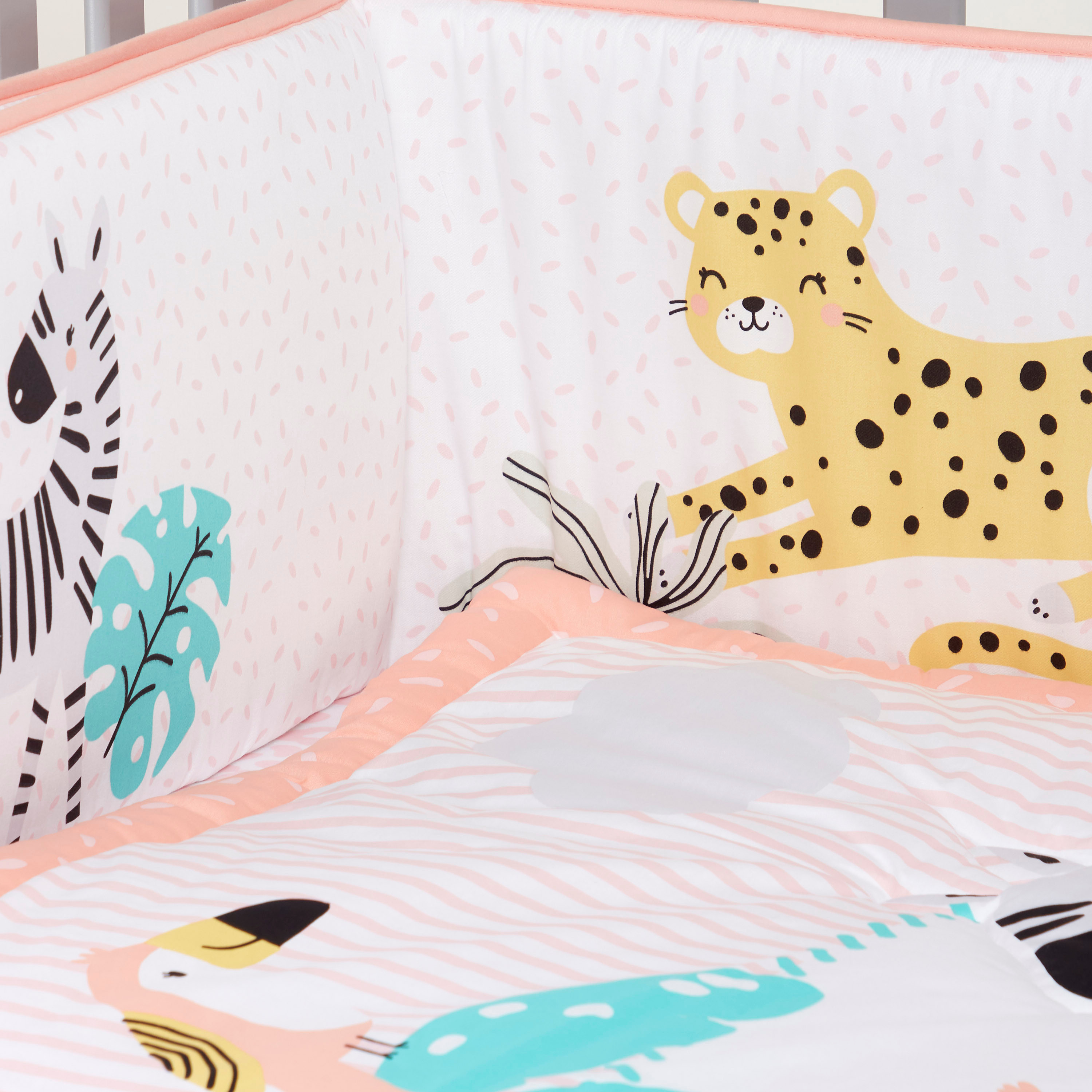 طقم لحاف 5 قطع بطبعات من جونيورز-baby-nursery-babybedding-image-6