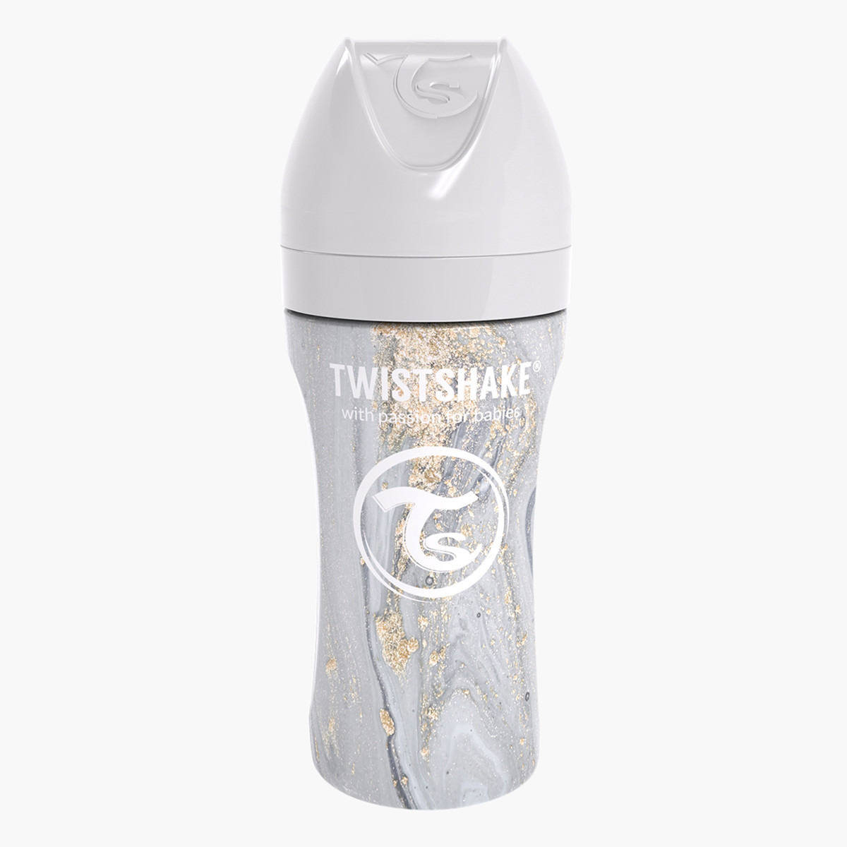 Twistshake Anti-Colic Stainless Steel Feeding Bottle - 330 ml-baby-feeding-feedingbottles-bottlesandteats-image-1