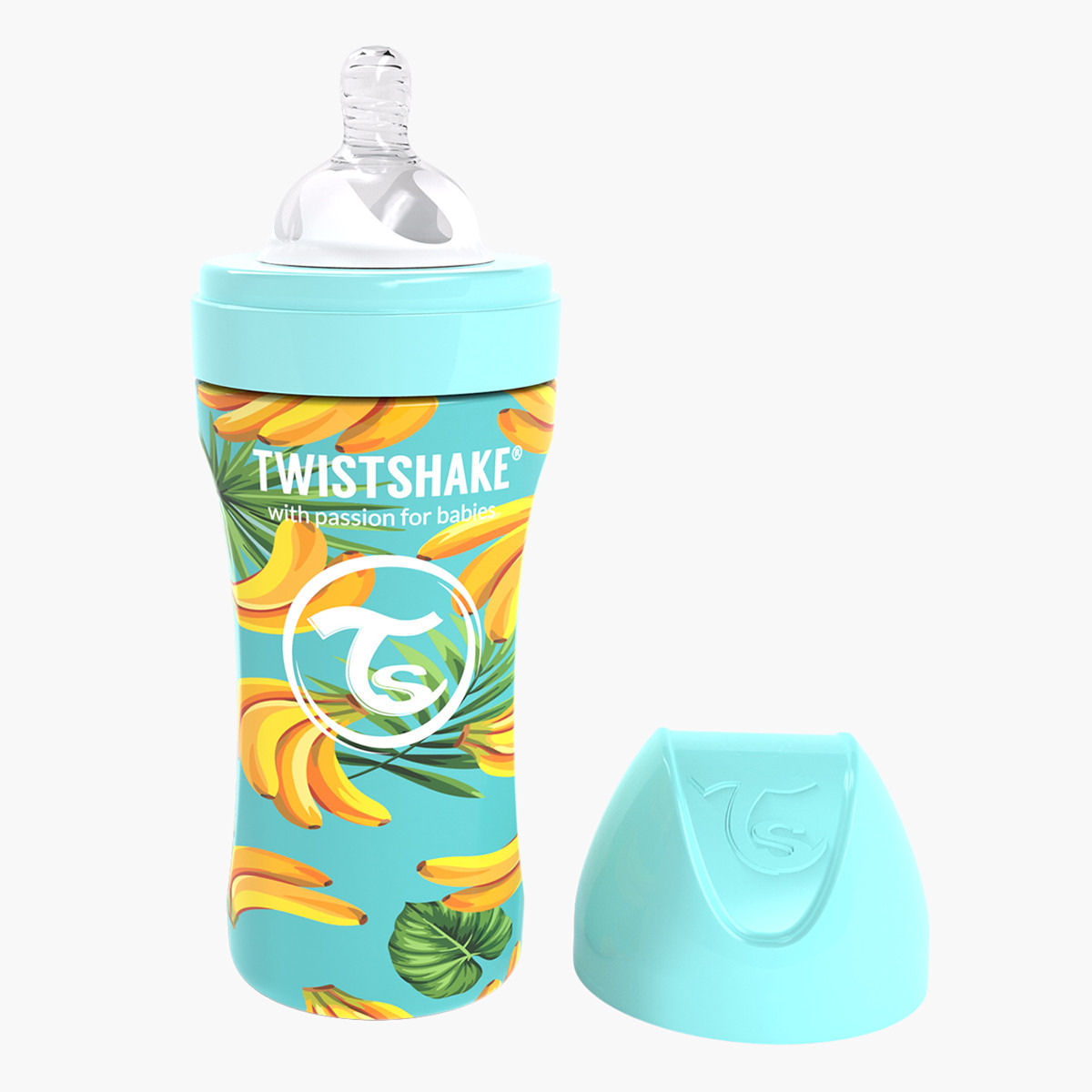 Twistshake Anti-Colic Stainless Steel Feeding Bottle - 330 ml-baby-feeding-feedingbottles-bottlesandteats-image-2
