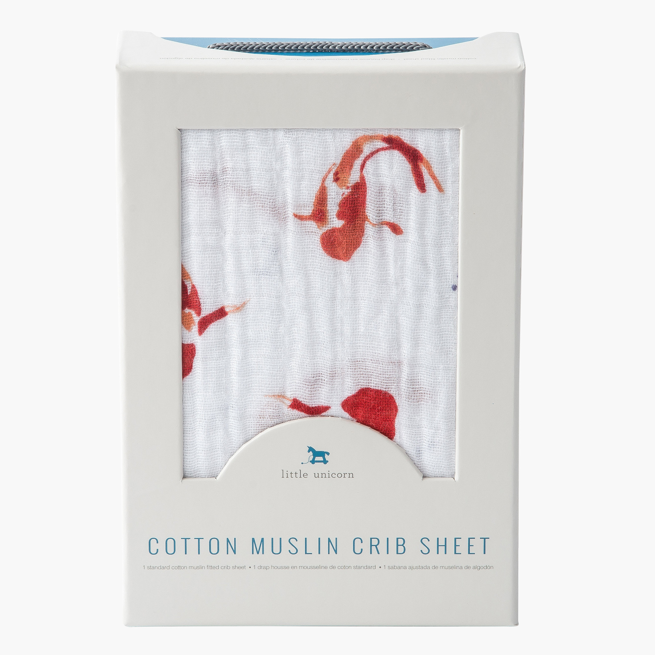 Little unicorn hot sale muslin crib sheet