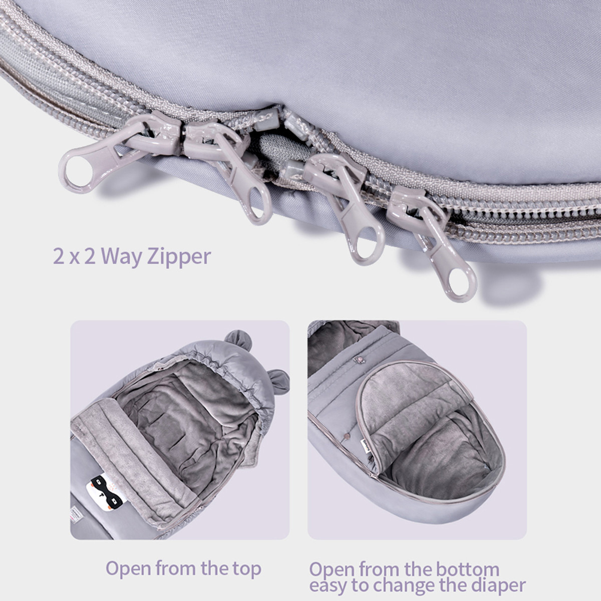 شنطة نوم للأطفال والرضع من صن فينو-baby-nursery-blanketsandswaddles-swaddlesandsleepingbags-image-12