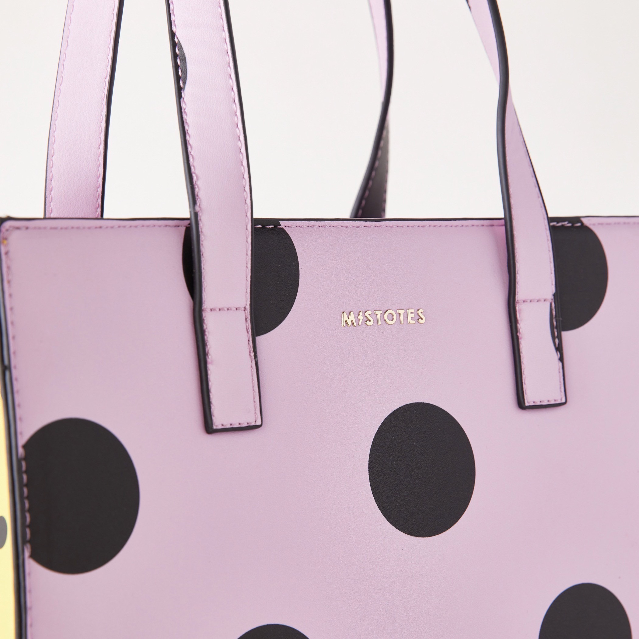 Mistotes Yan Polka Dot Print Tote Bag-women-bagsandwallets-handbags-image-3