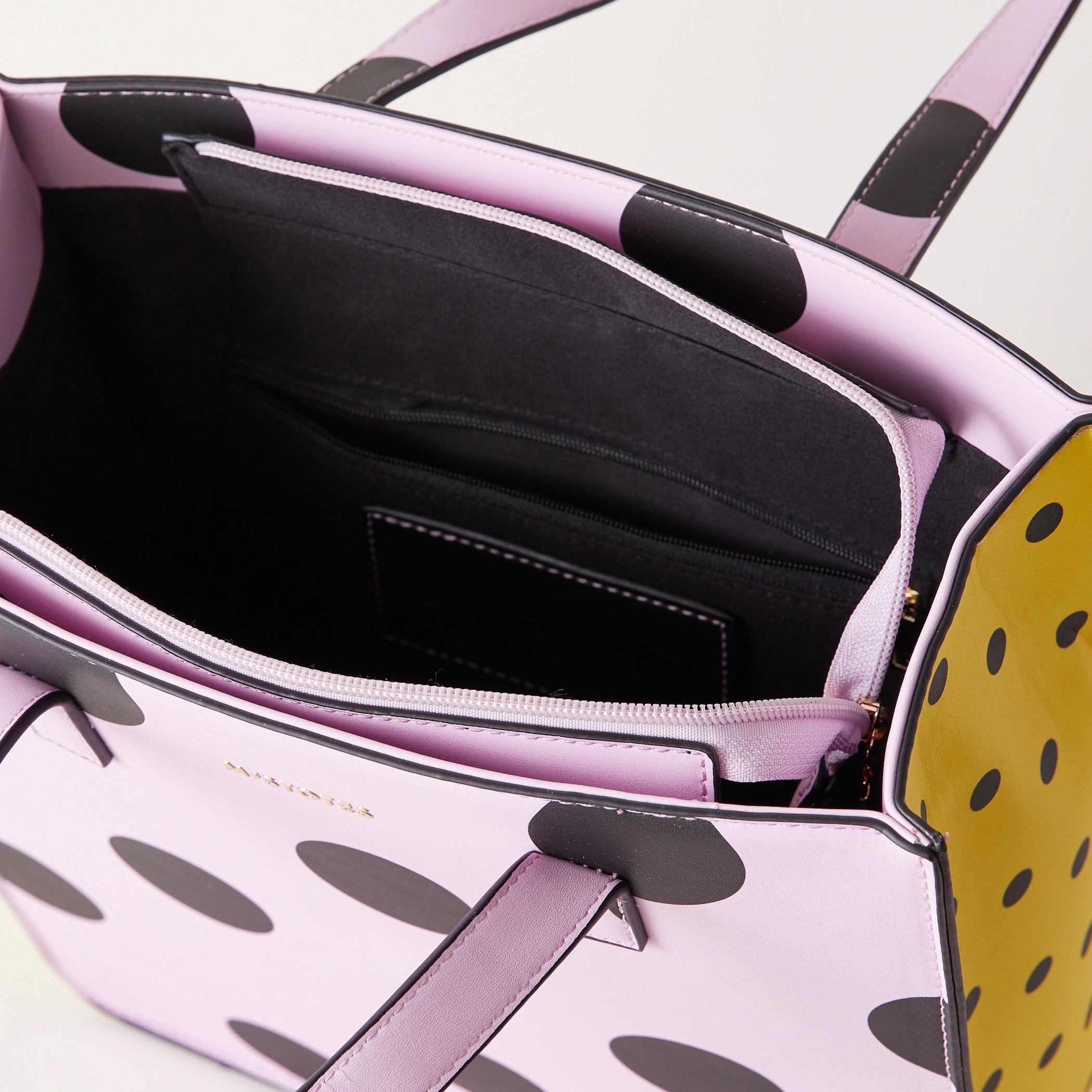 Mistotes Yan Polka Dot Print Tote Bag-women-bagsandwallets-handbags-image-4