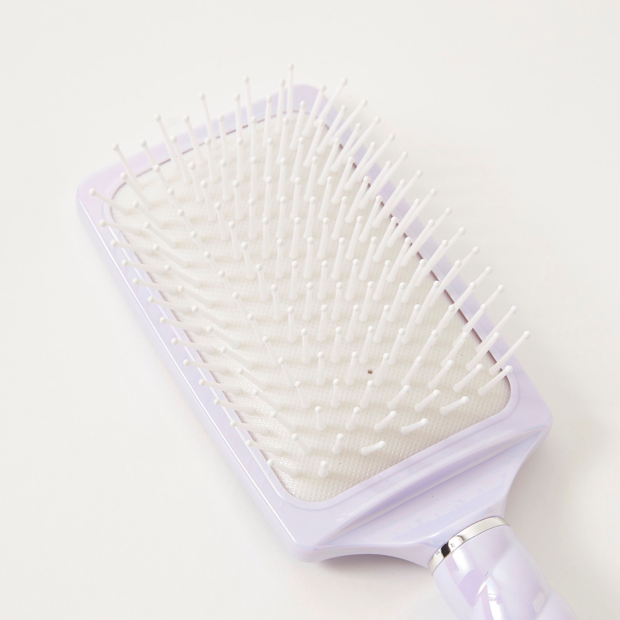 فرشاة شعر مستطيلة سادة بمقبض على شكل قرن يونيكورن-women-hairaccessories-brushesandcombs-image-3