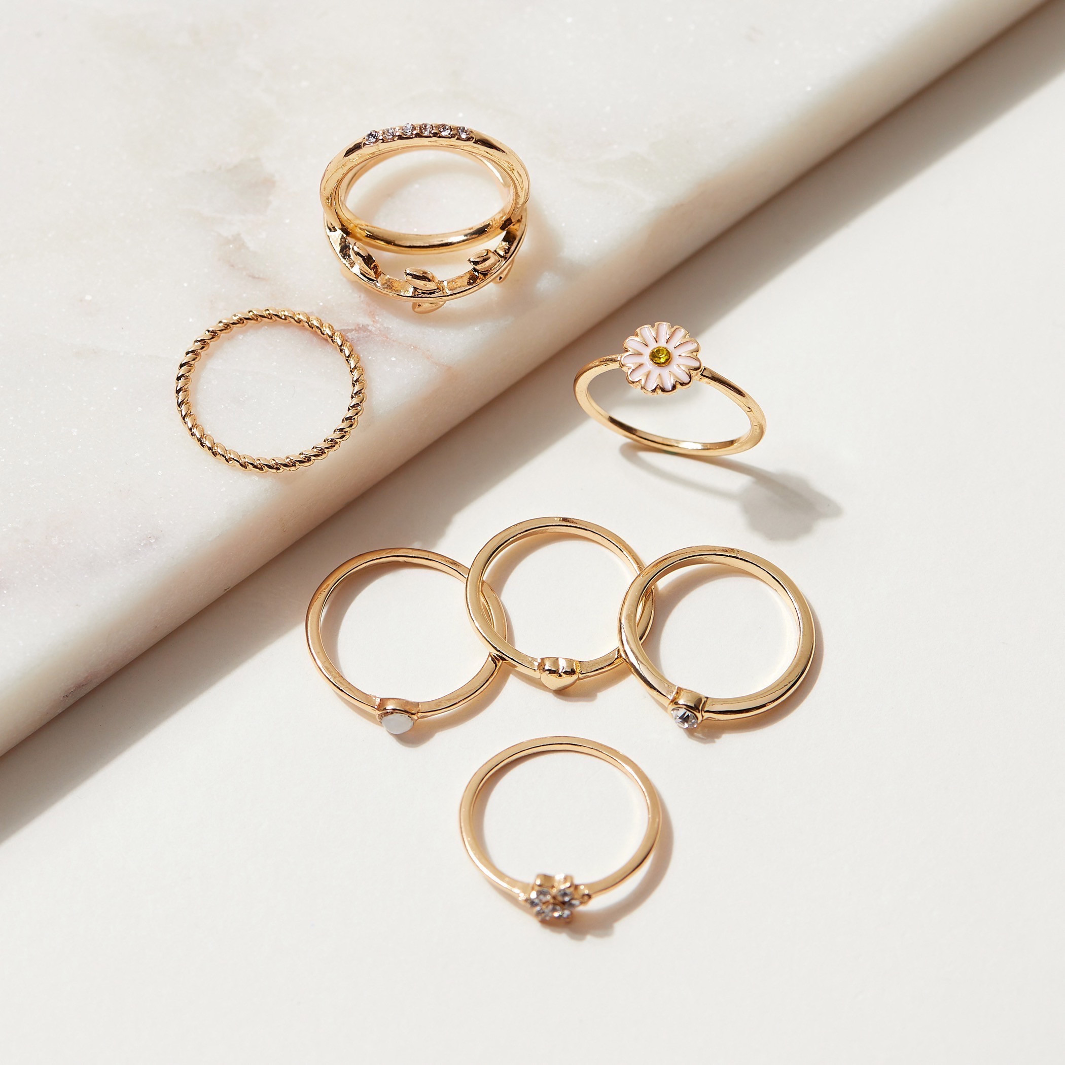 First Crush Assorted Finger Ring - Set of 8-women-watchesandjewellery-jewellery-rings-image-1