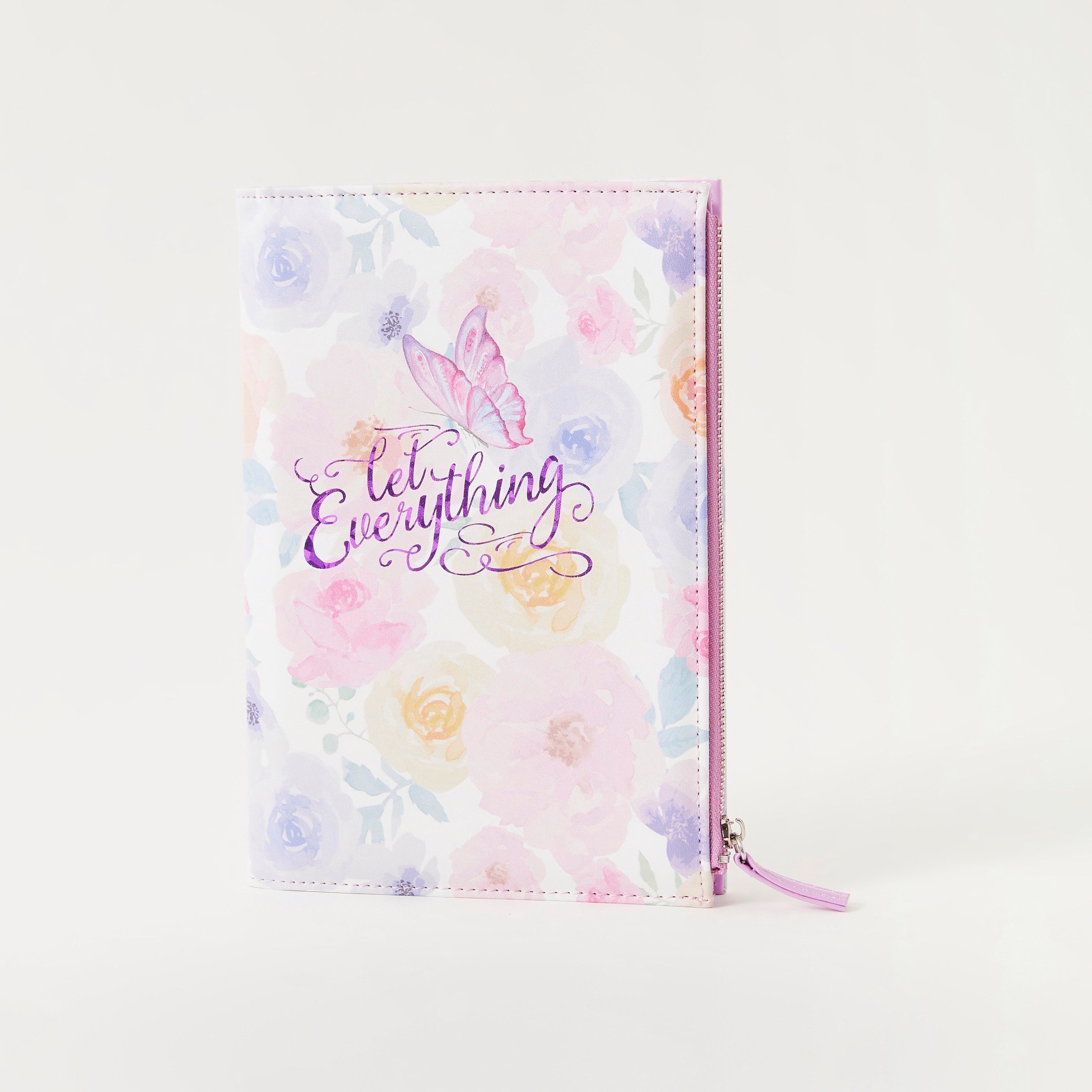 دفتر ملاحظات بغلاف بسحاب إغلاق وطبعات من سايلون-school-stationery-notebooks-image-1