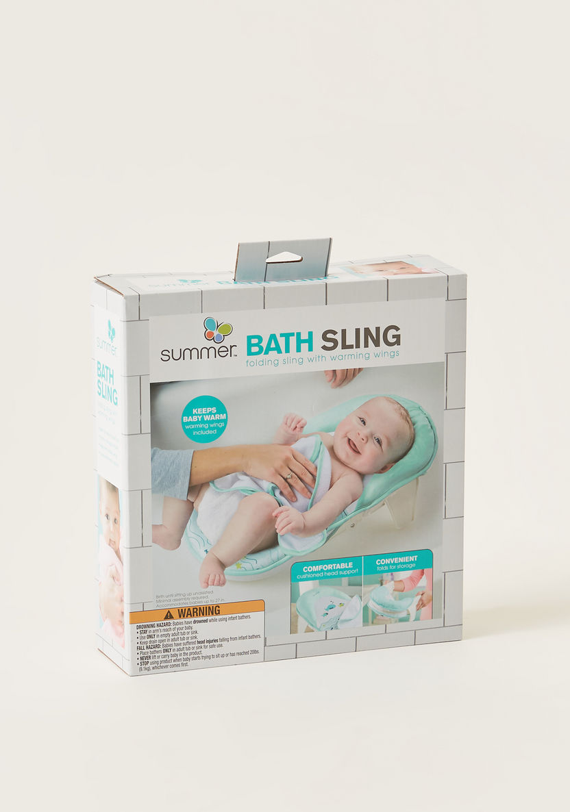 Summer Infant Foldable Bath Sling with Warming Wings-Bathtubs and Accessories-image-5
