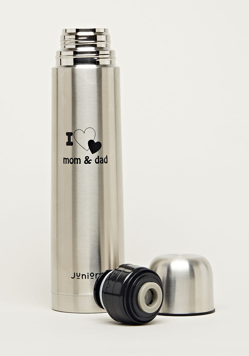 Juniors Printed Steel Thermos Flask - 1 L-Accessories-image-1
