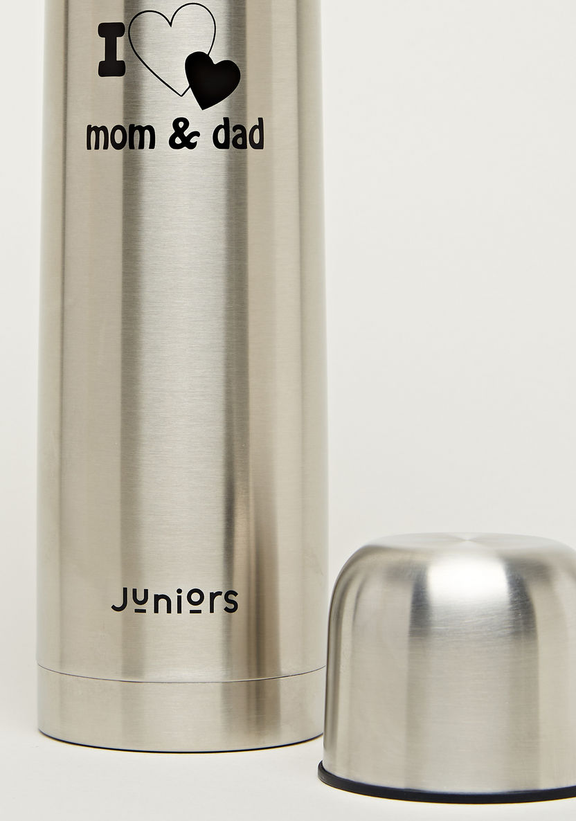 Juniors Printed Steel Thermos Flask - 1 L-Accessories-image-3