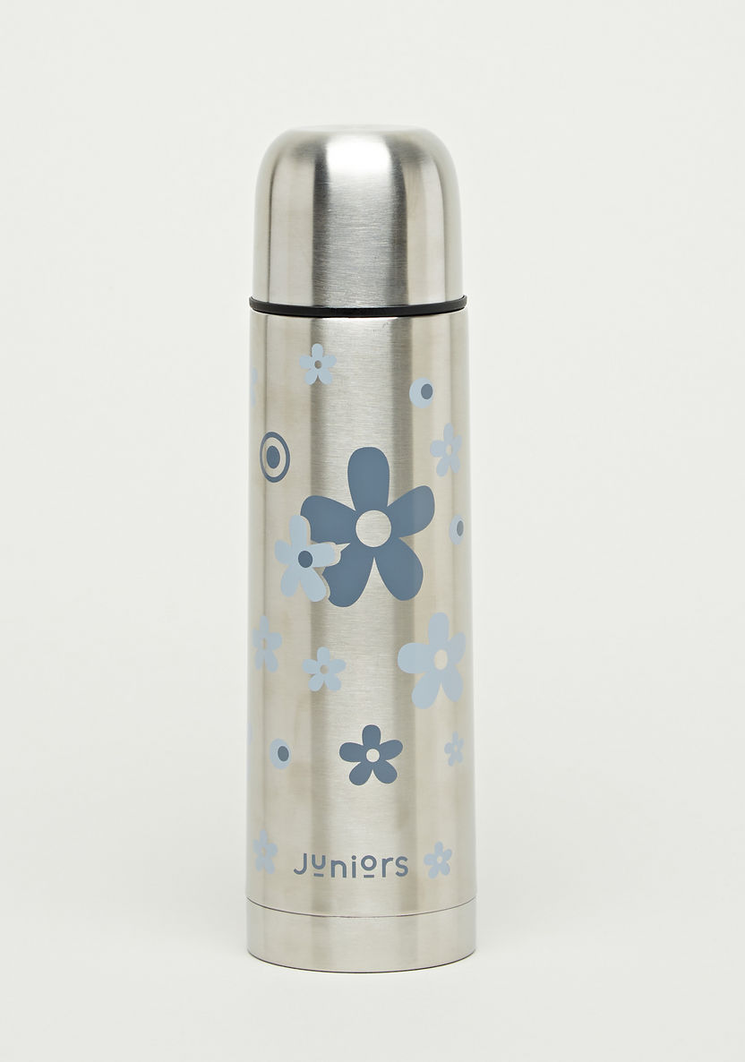 Juniors Flower Printed Thermos Flask - 500 ml-Accessories-image-0