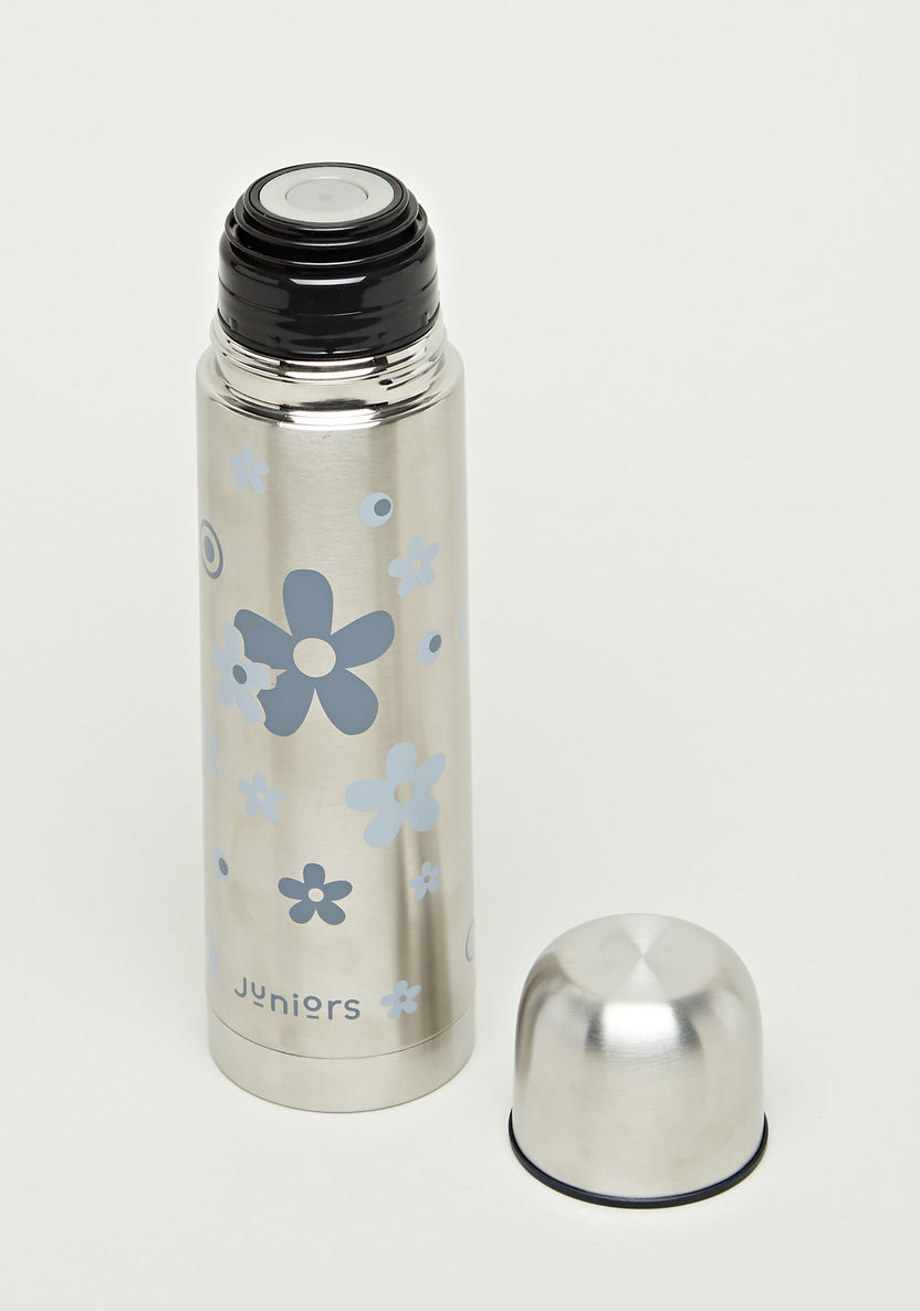 Juniors Flower Printed Thermos Flask - 500 ml-Accessories-image-1