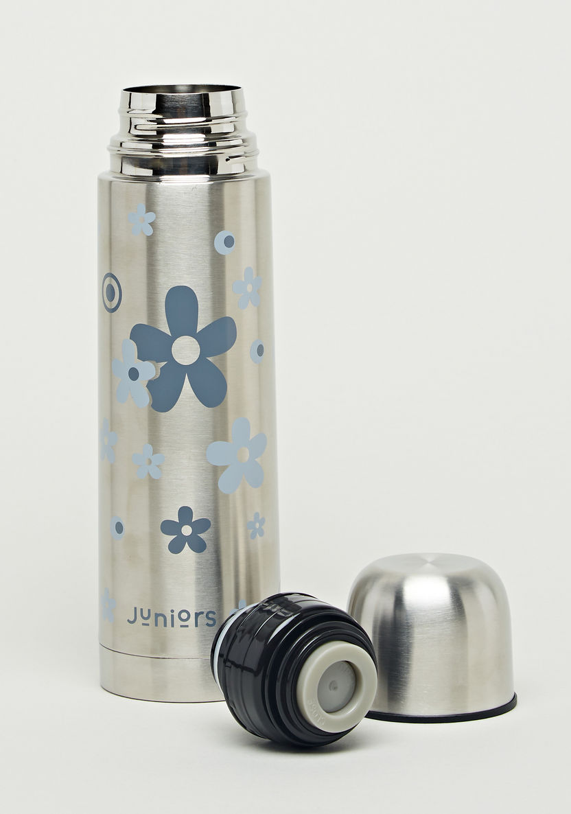 Juniors Flower Printed Thermos Flask - 500 ml-Accessories-image-4